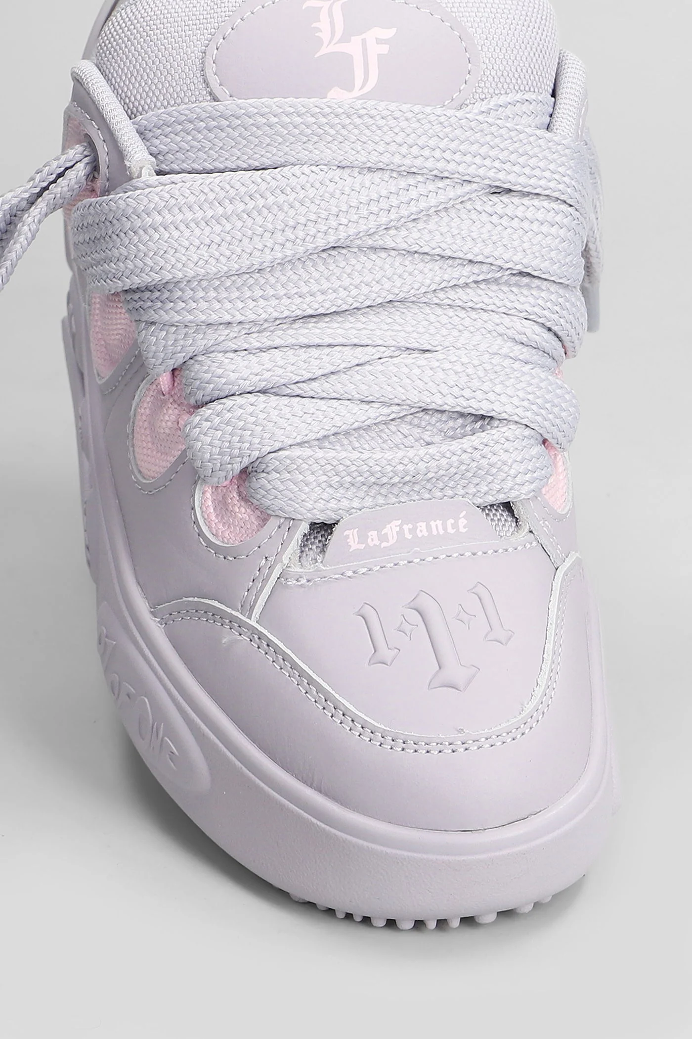 La France Wolf Sneakers in Viola leather - Image 5