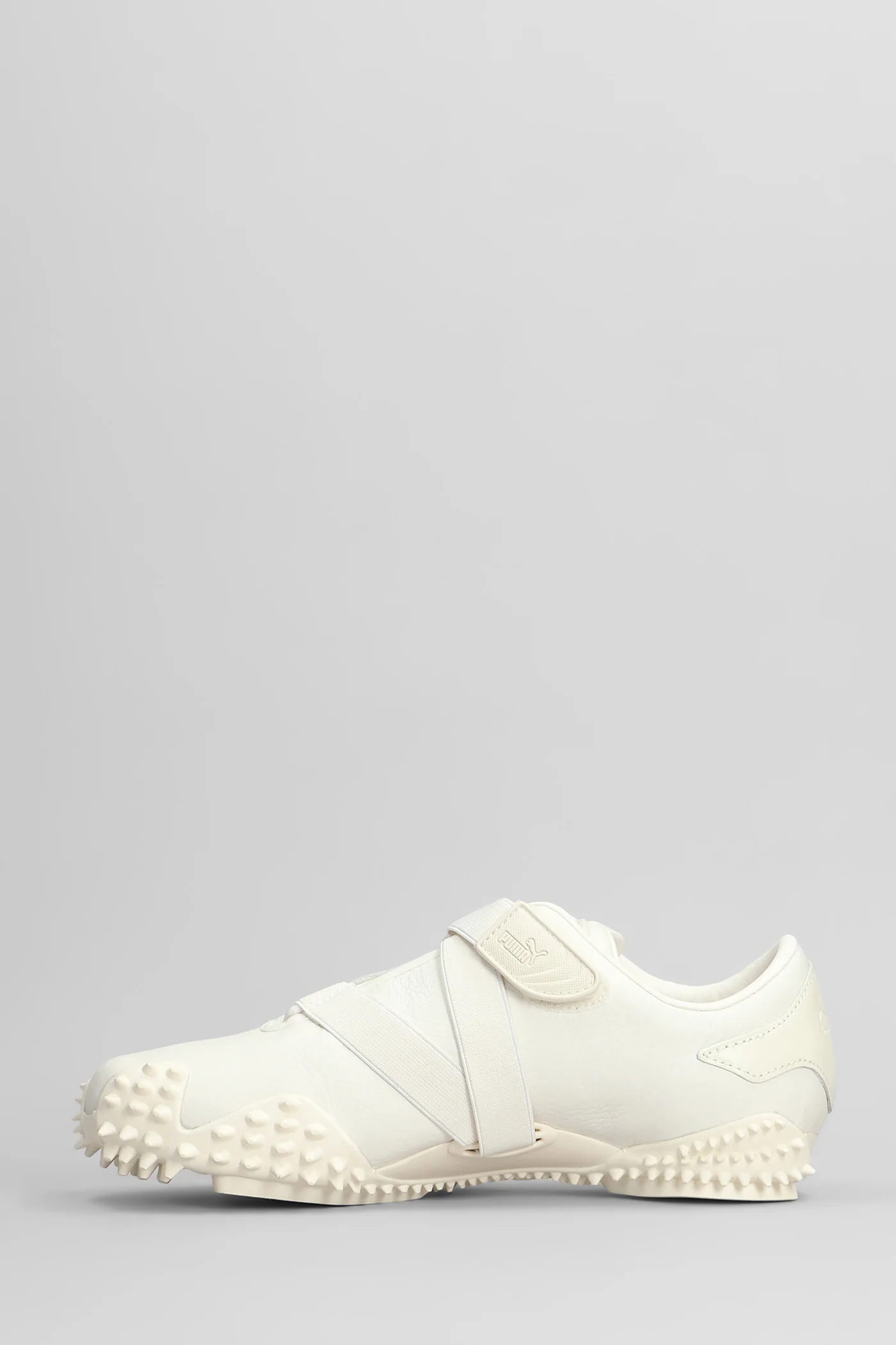 Mostro Sneakers in white leather - Image 3
