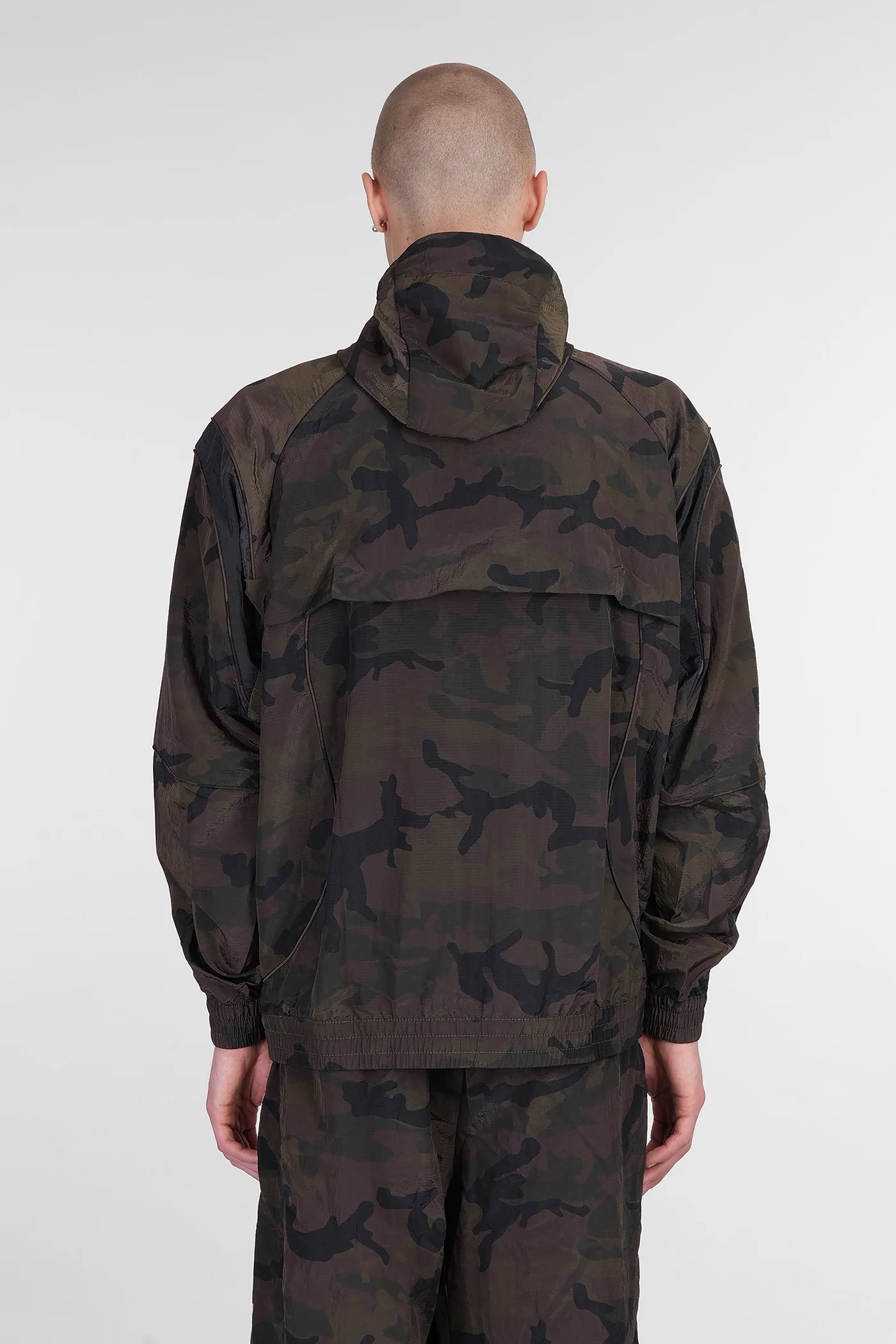 Mostroverse Casual jacket in camouflage nylon - Image 3
