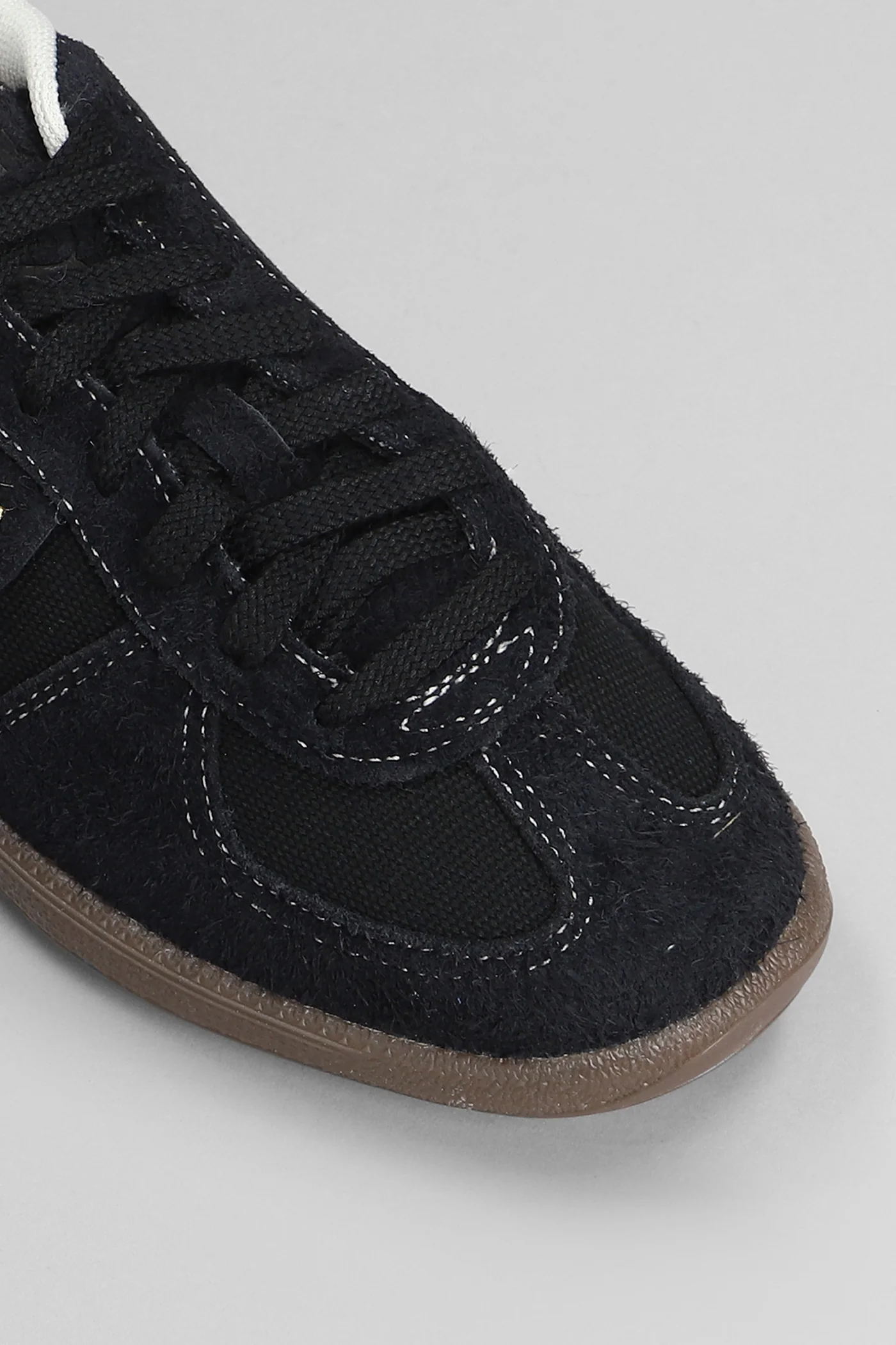 Palermo Sneakers in black Suede and fabric - Image 20