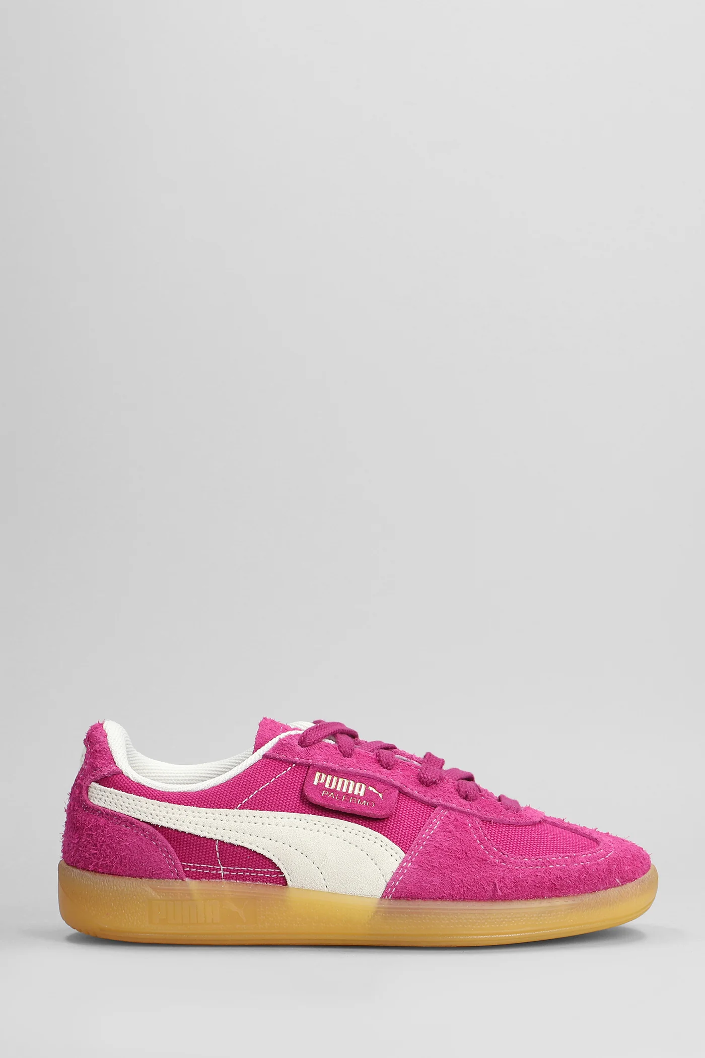 Palermo Vintage Sneakers in Viola Suede and fabric