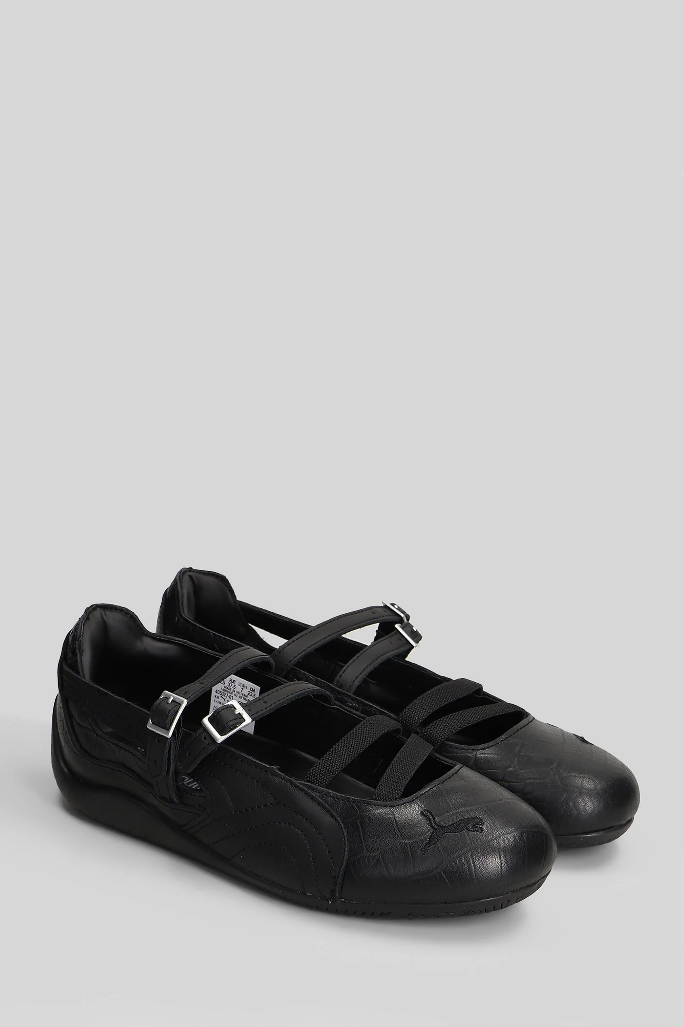 Speedcat Ballet Ballet flats in black leather - Image 2