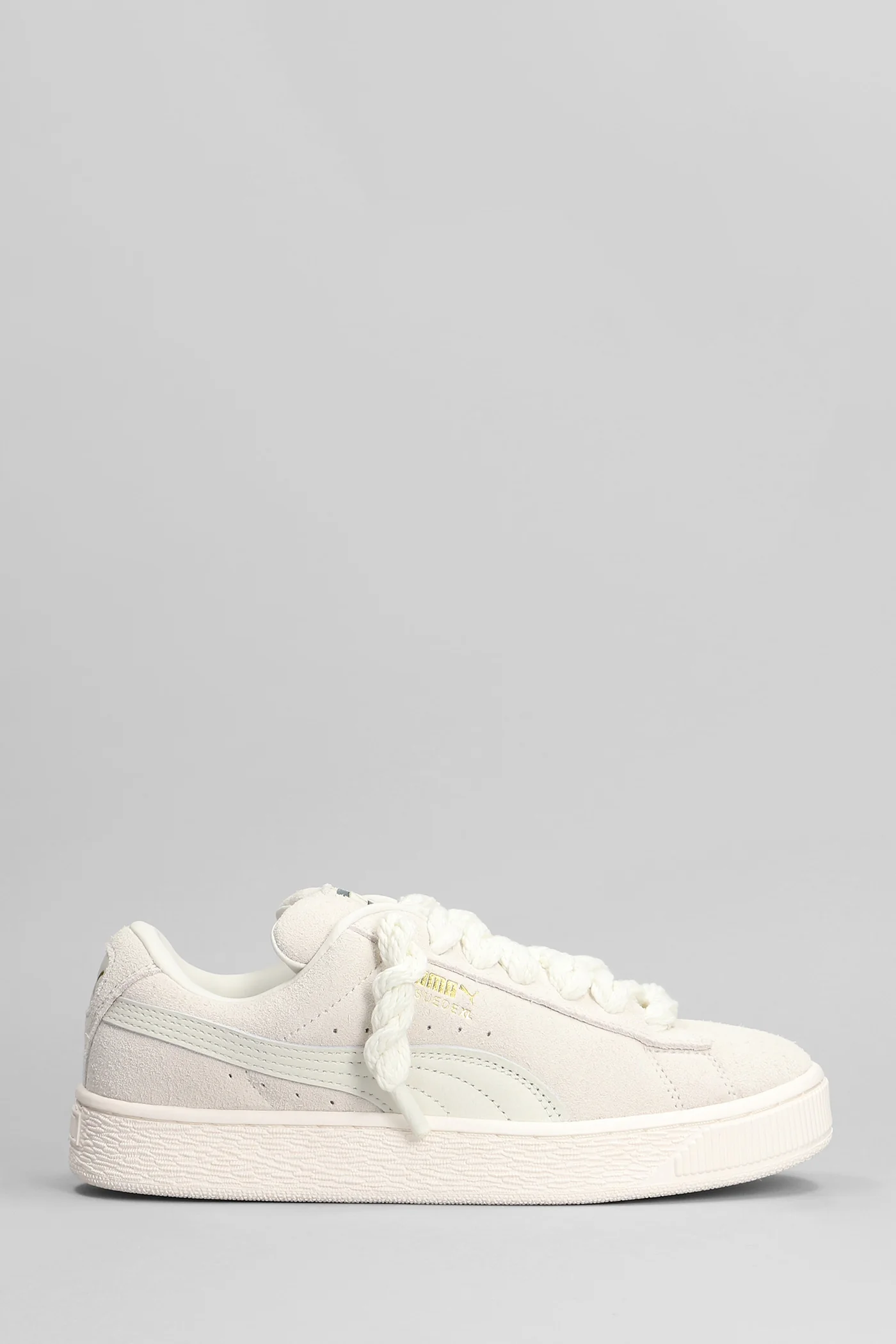 Suede XL Sneakers in grey suede