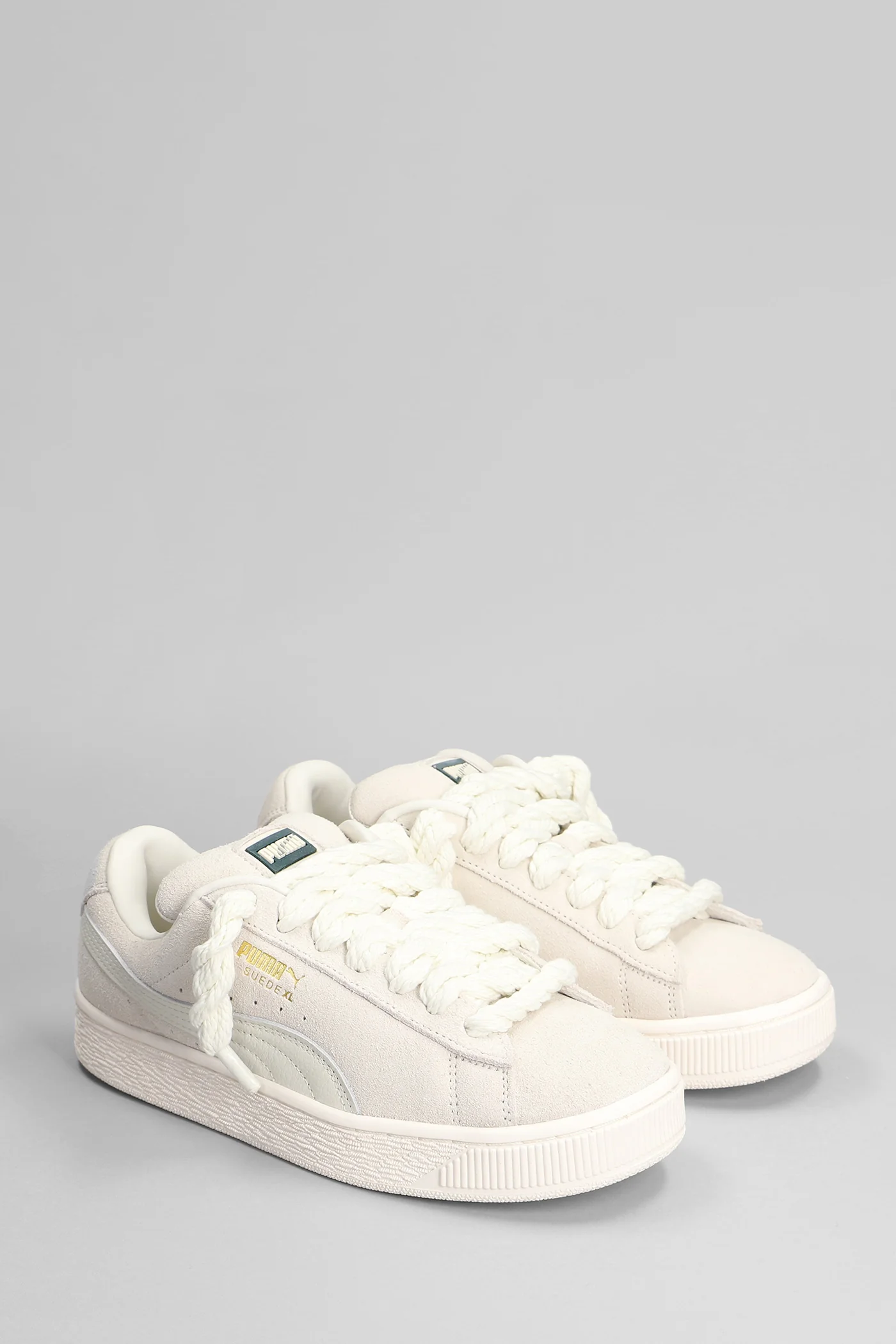 Suede XL Sneakers in grey suede - Image 2