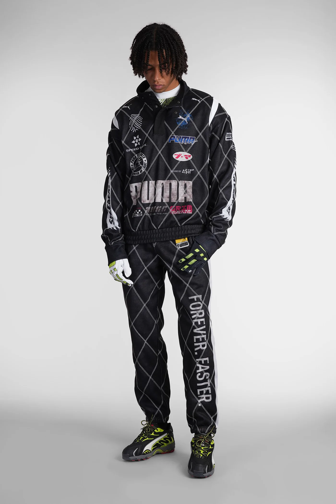 Sweat Pant Pants in black polyester - Image 2