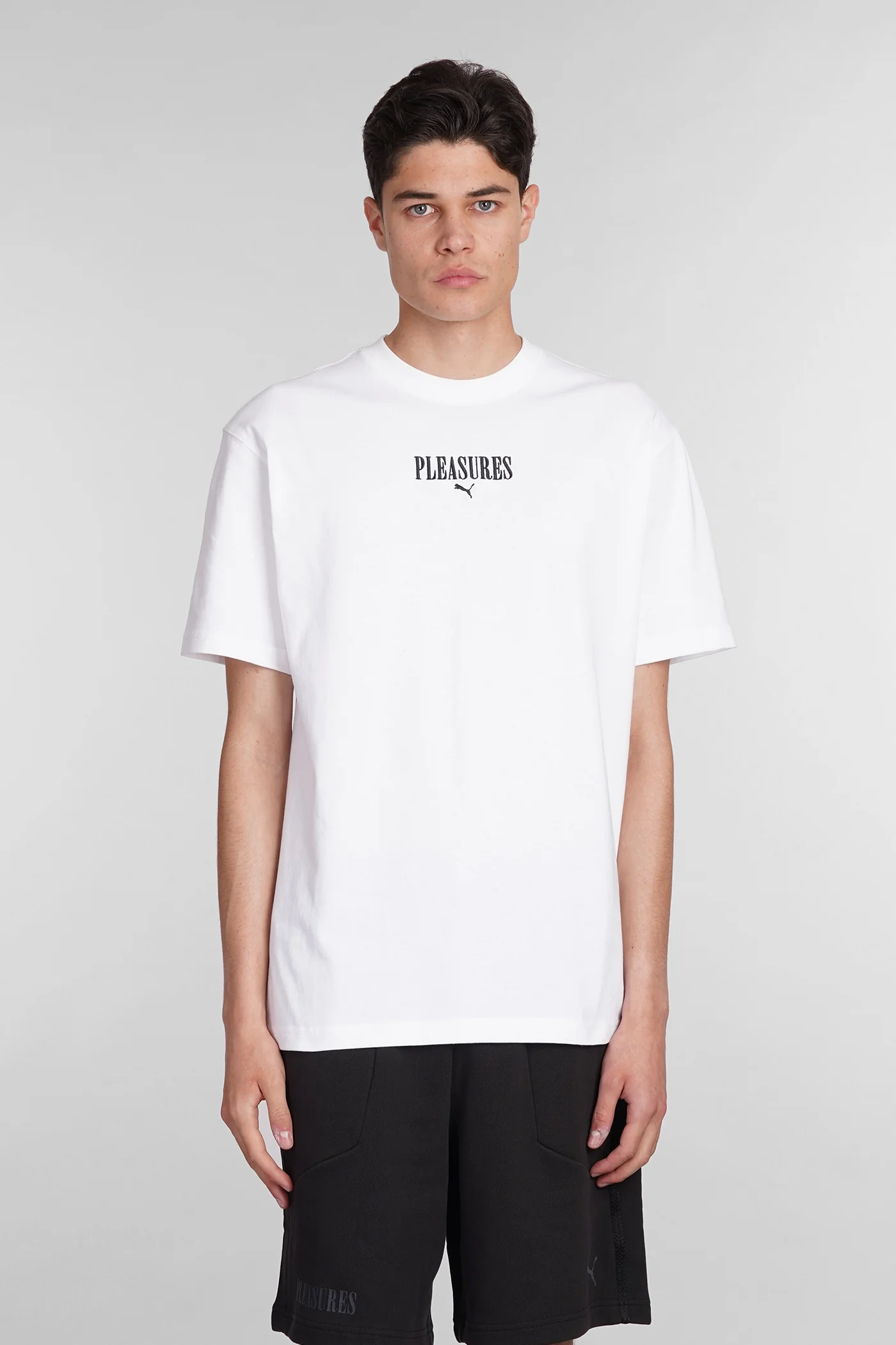T-Shirt in white cotton