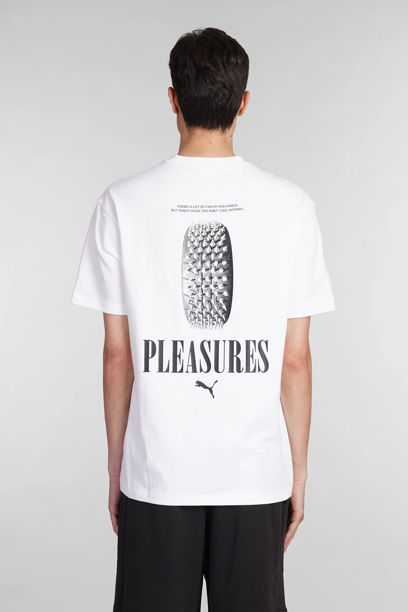 T-Shirt in white cotton - Image 3