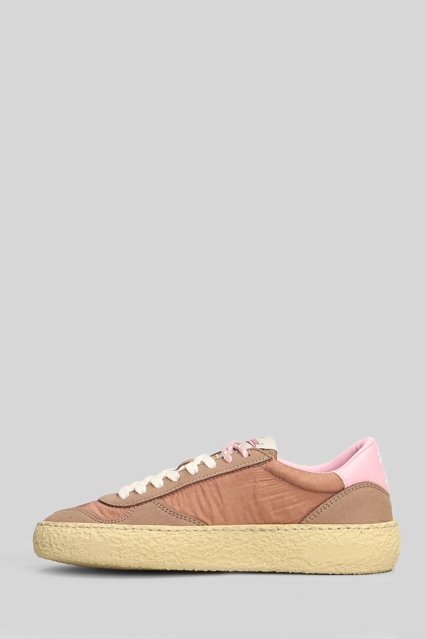 4.05 Polly Sneakers in powder Suede and fabric - Image 3