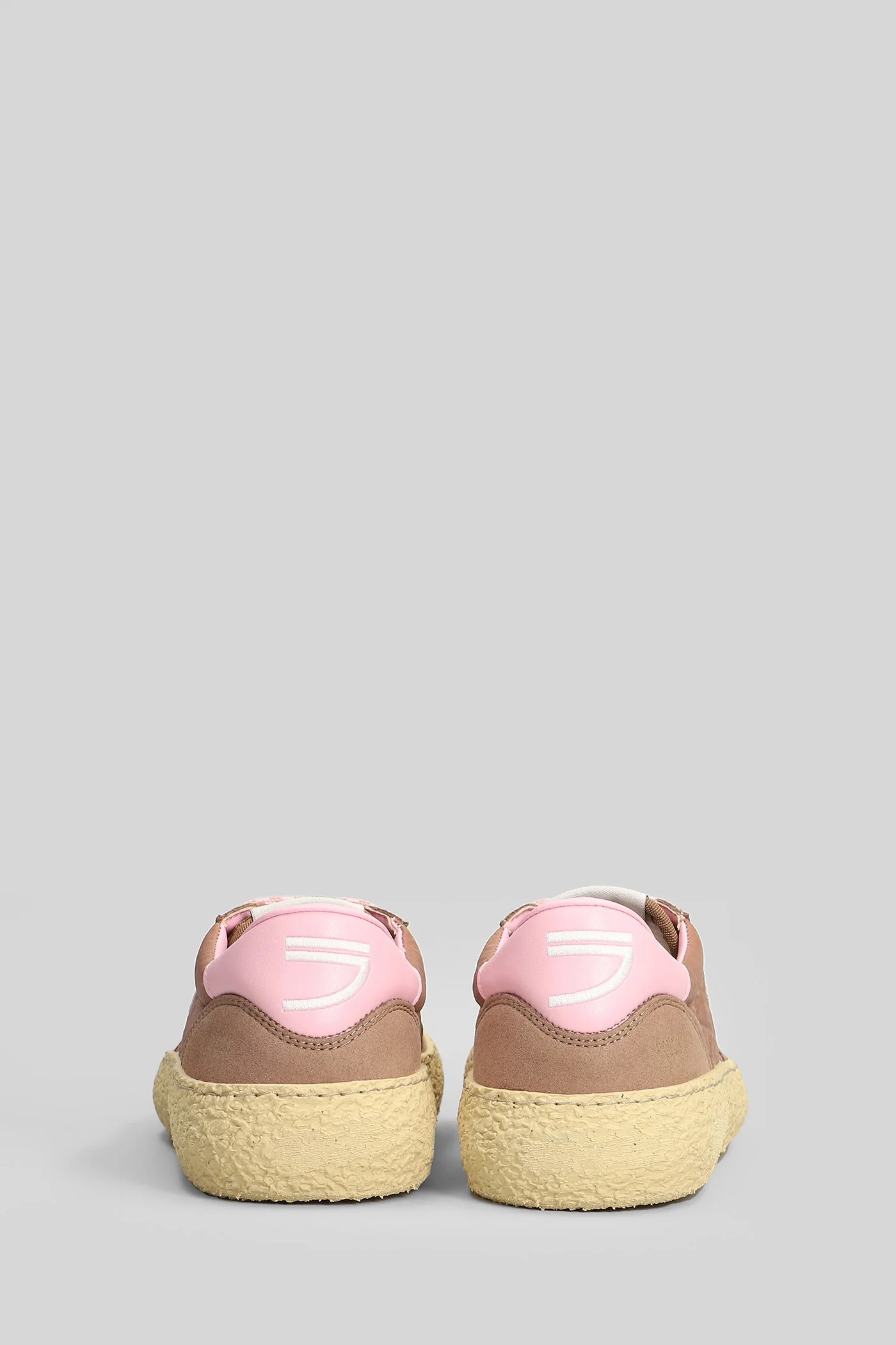 4.05 Polly Sneakers in powder Suede and fabric - Image 4