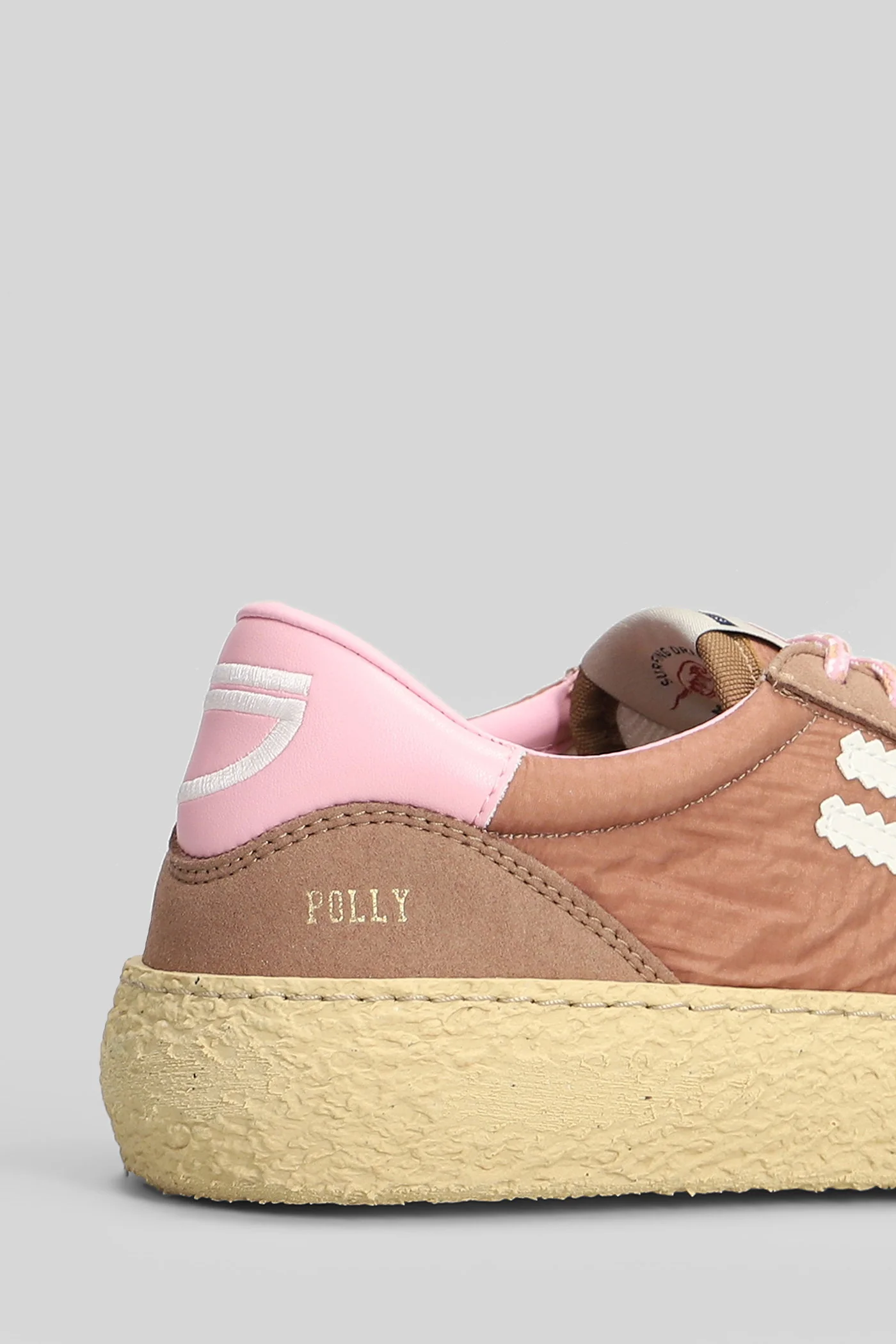 4.05 Polly Sneakers in powder Suede and fabric - Image 5