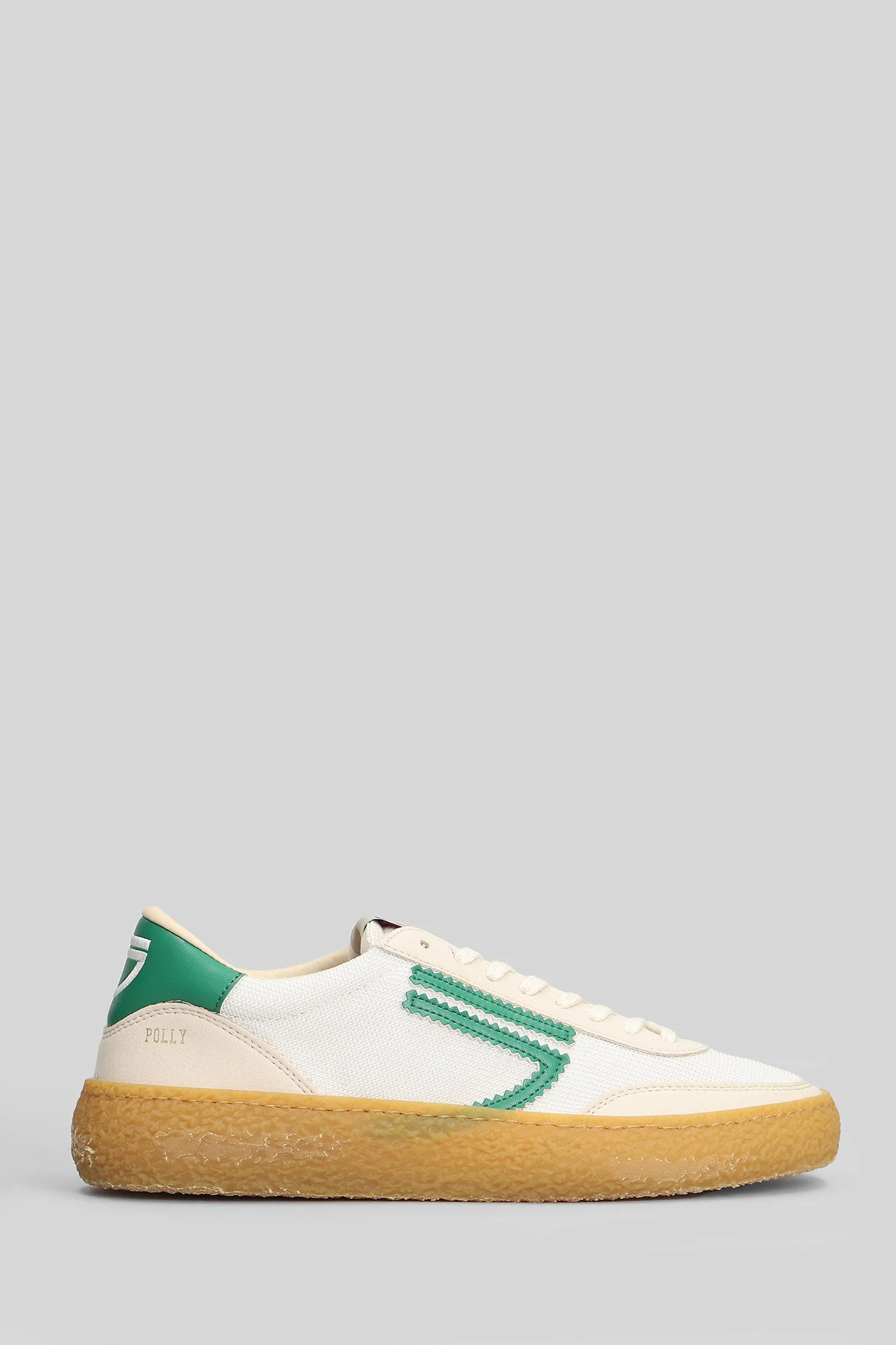 4.05 Polly Sneakers in white Suede and fabric