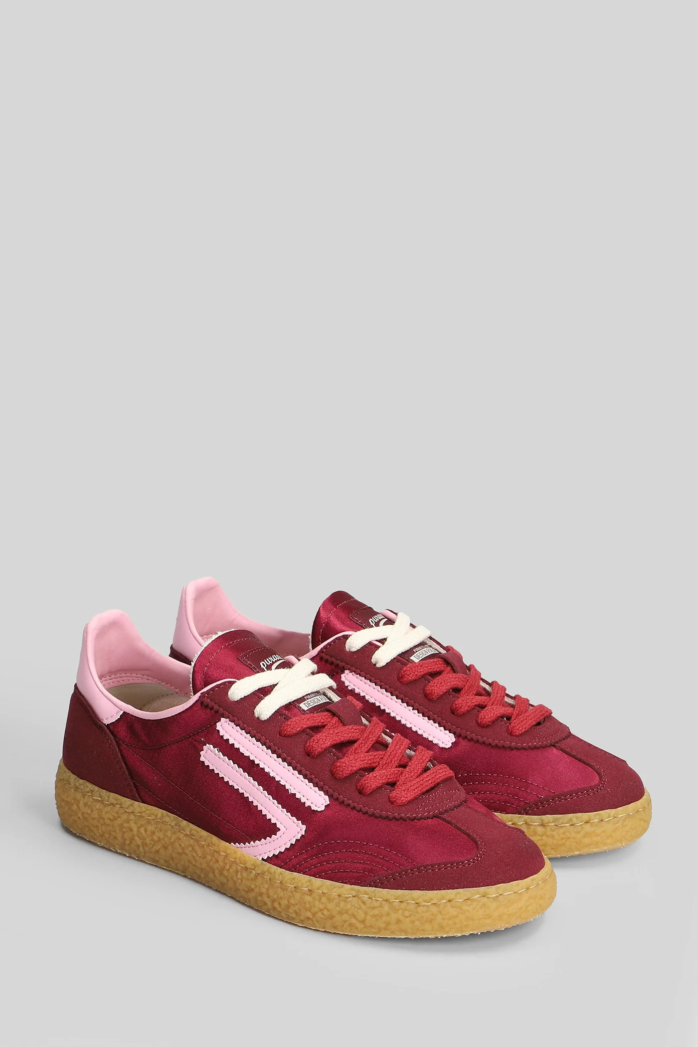 6.01 Xs Sneakers in bordeaux Suede and fabric - Image 2