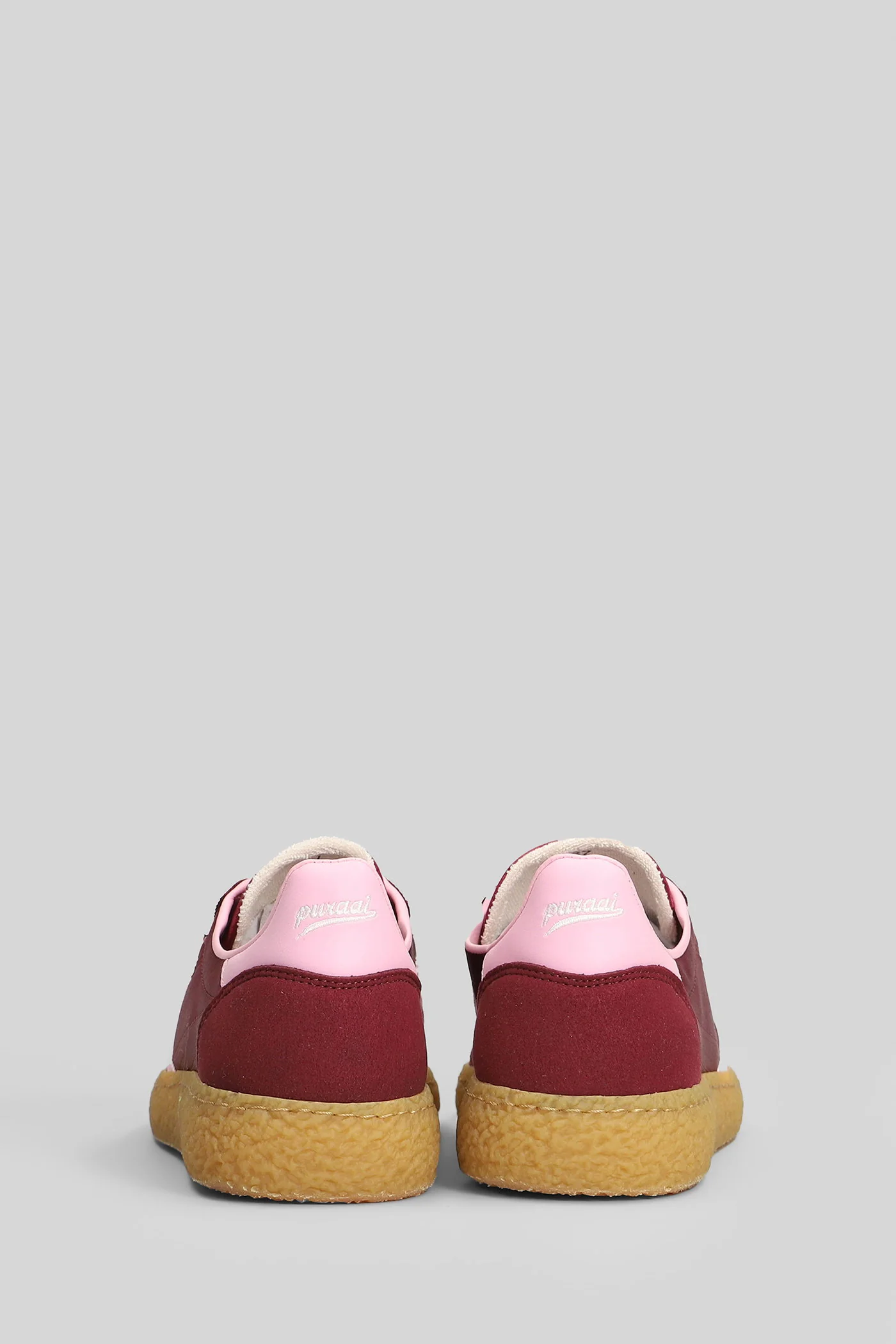 6.01 Xs Sneakers in bordeaux Suede and fabric - Image 4