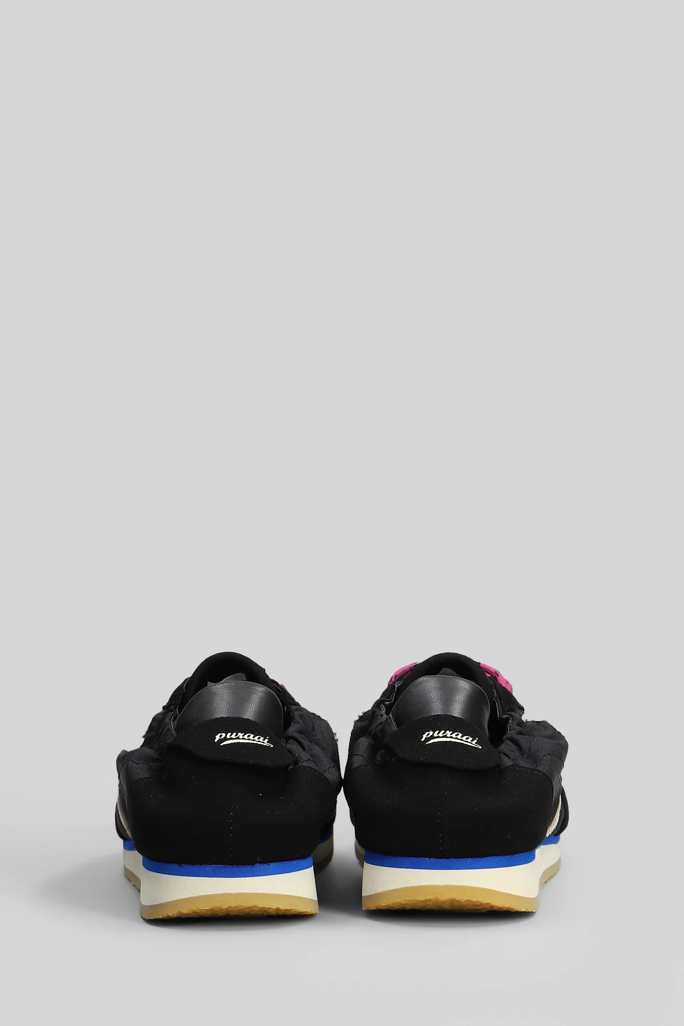 6.02 Panther Sneakers in black Suede and fabric - Image 4