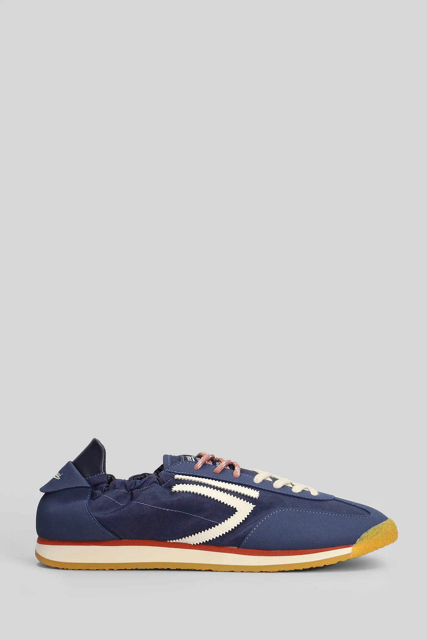 6.02 Panther Sneakers in blue Suede and fabric
