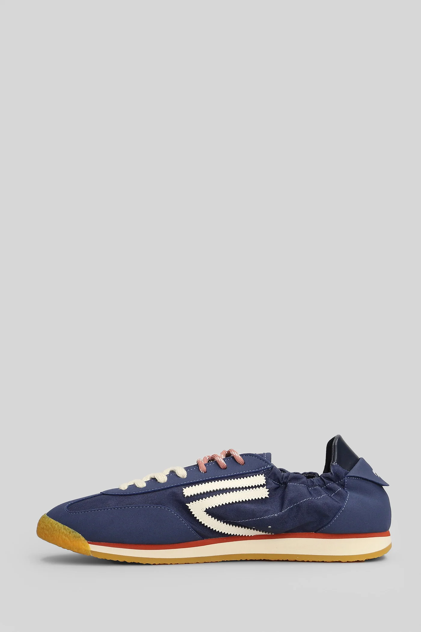 6.02 Panther Sneakers in blue Suede and fabric - Image 3