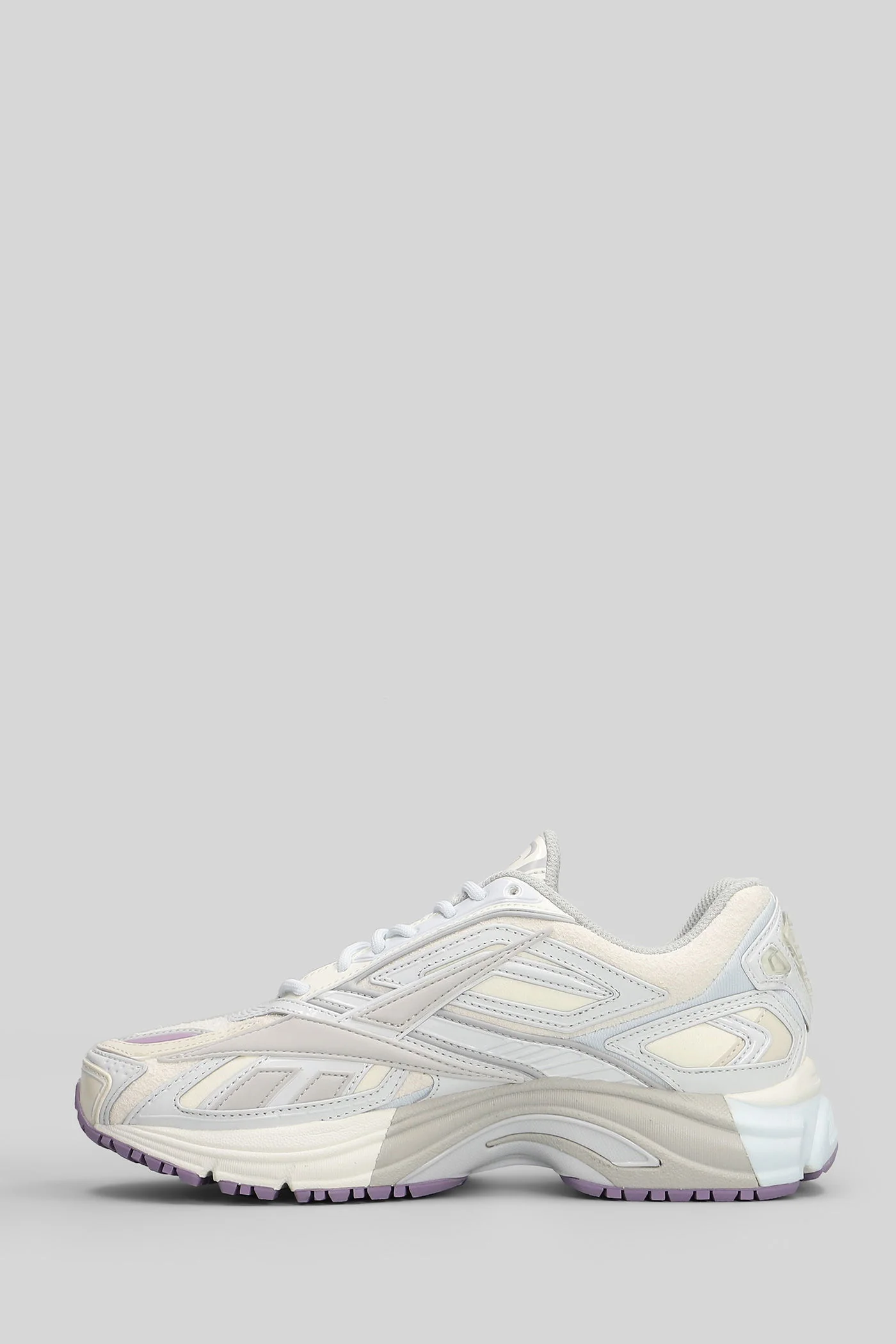 Premier road ultra Sneakers in beige suede and leather - Image 3