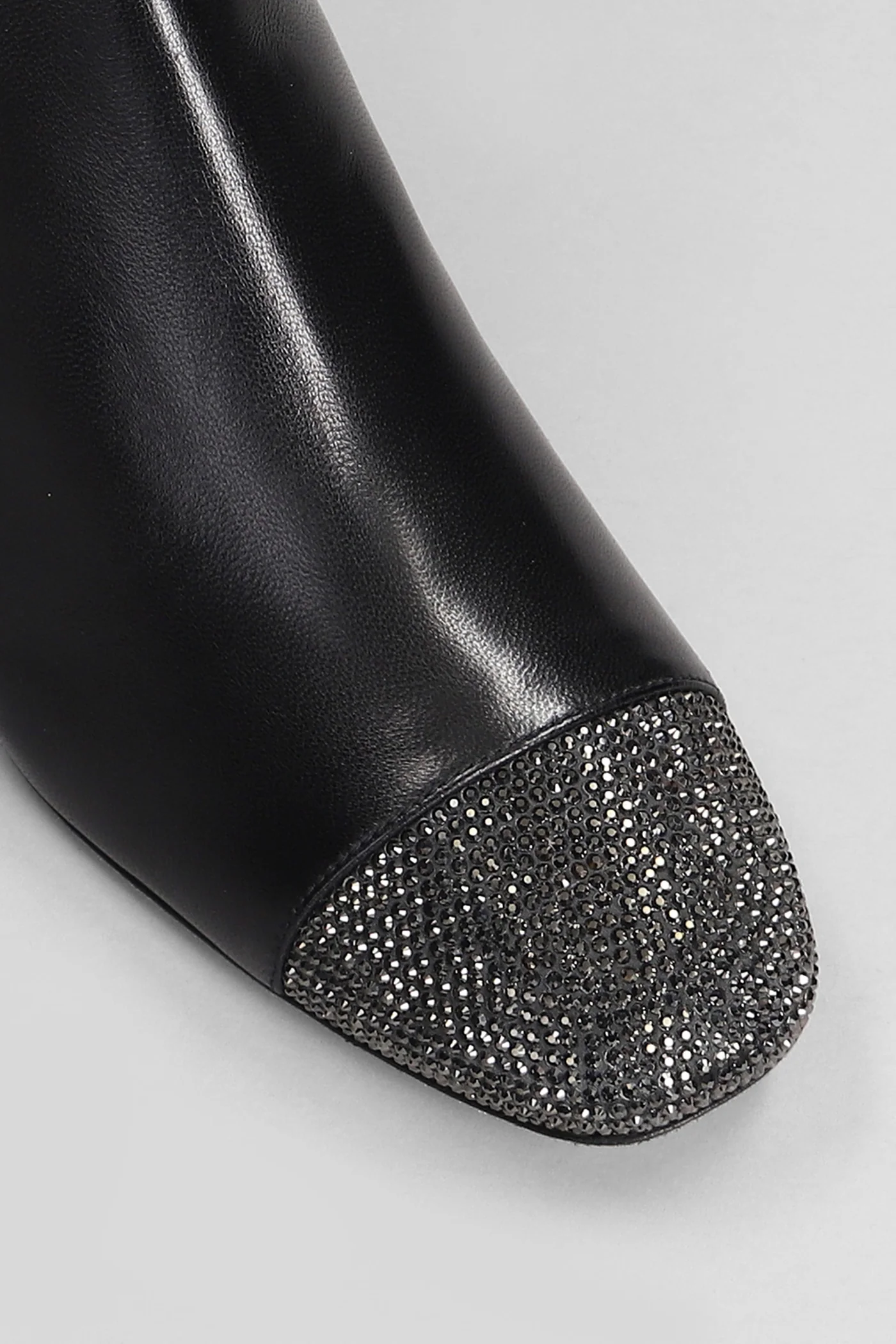Bonnie low heels Ankle boots in black leather - Image 5