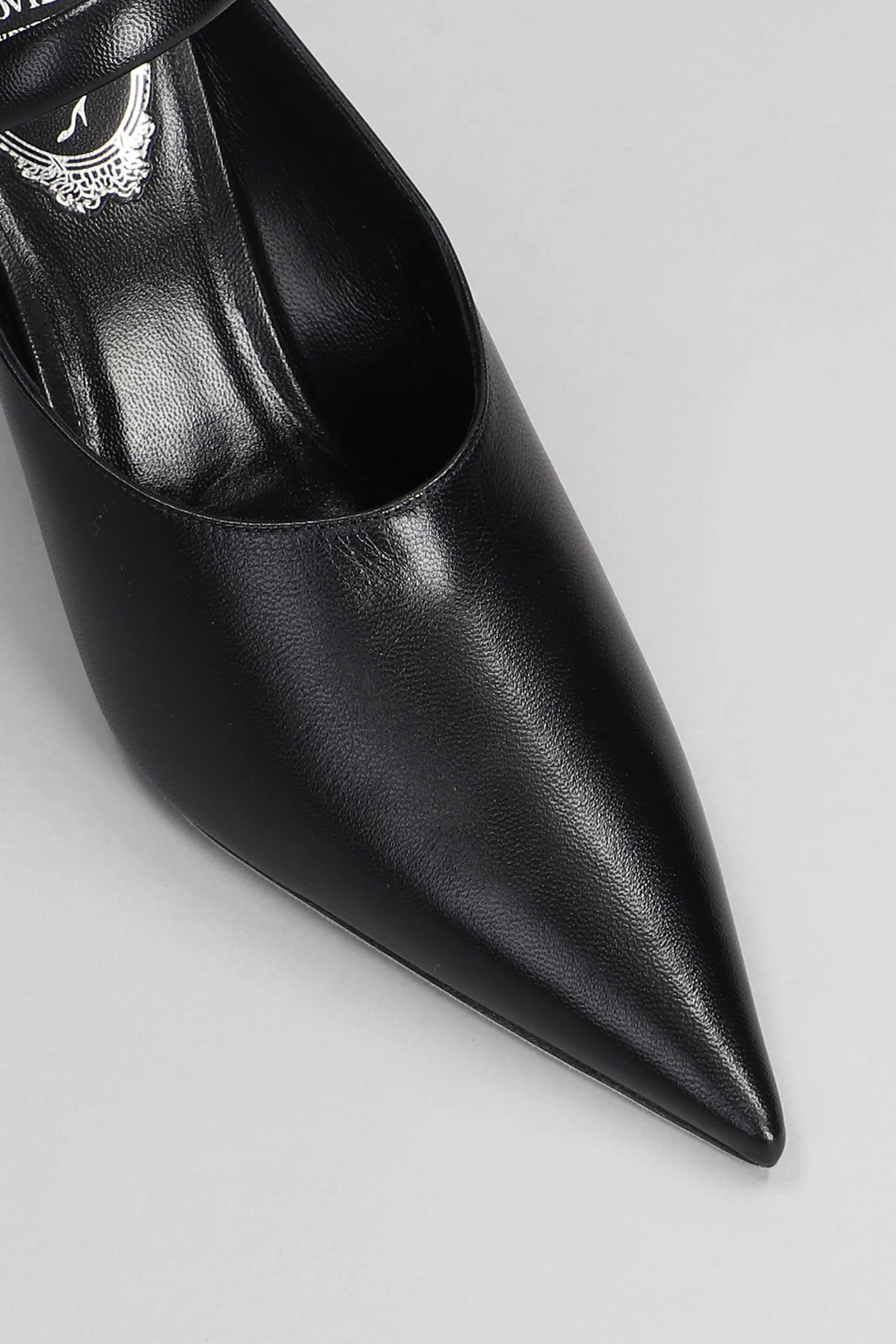 Grace pupm Pumps in black leather - Image 5