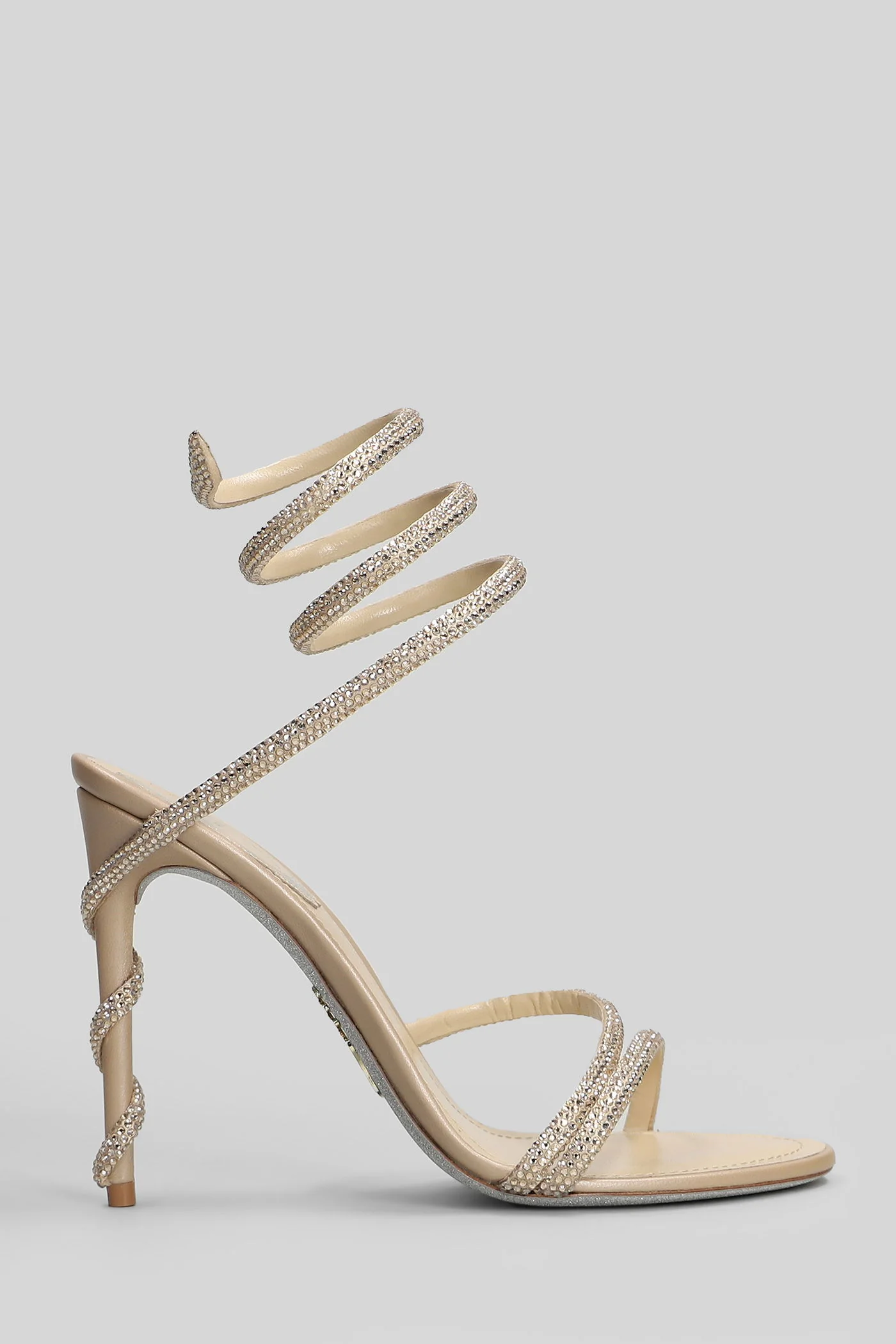 Margot Sandals in beige leather