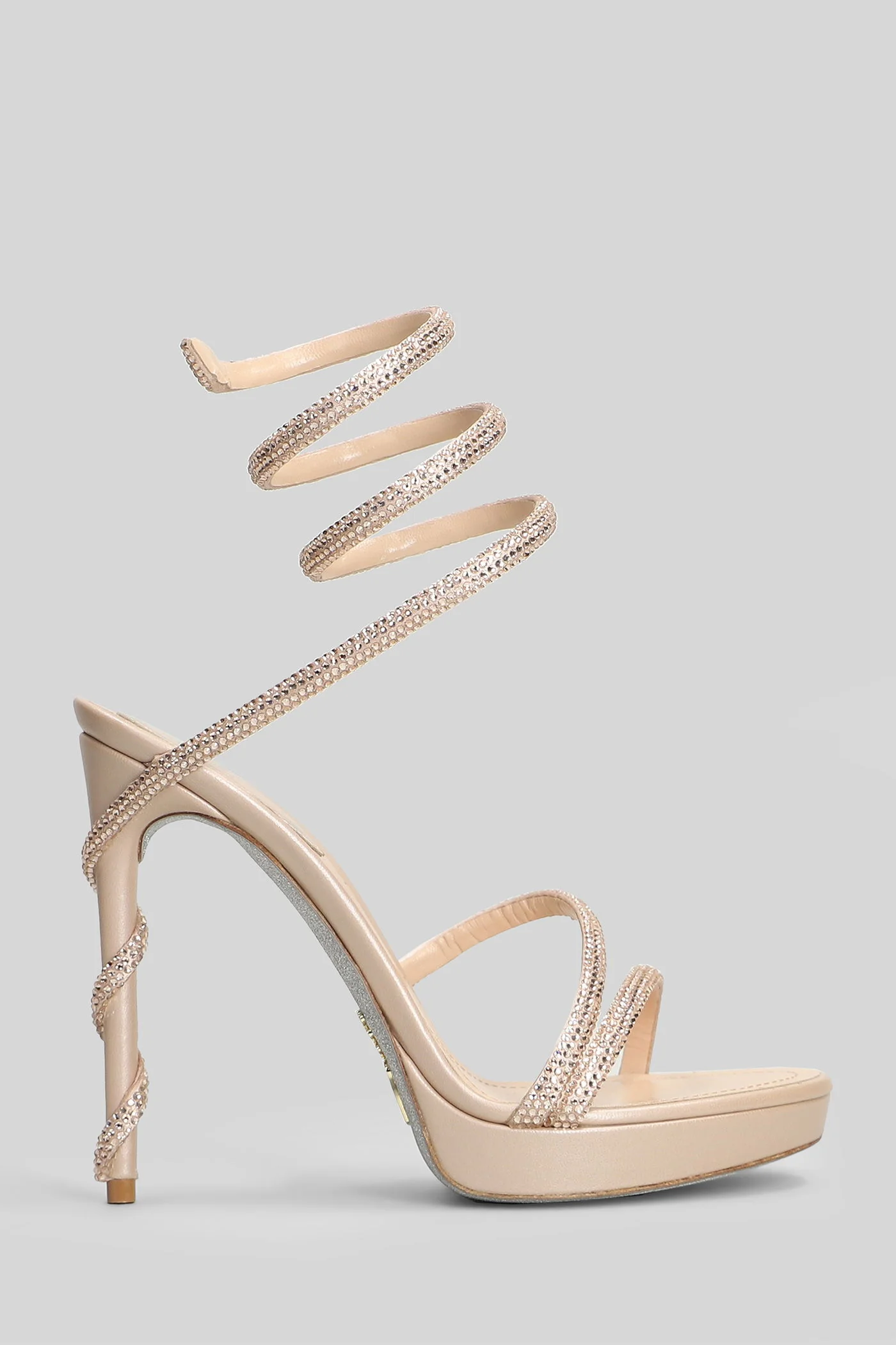 Margot Sandals in beige leather