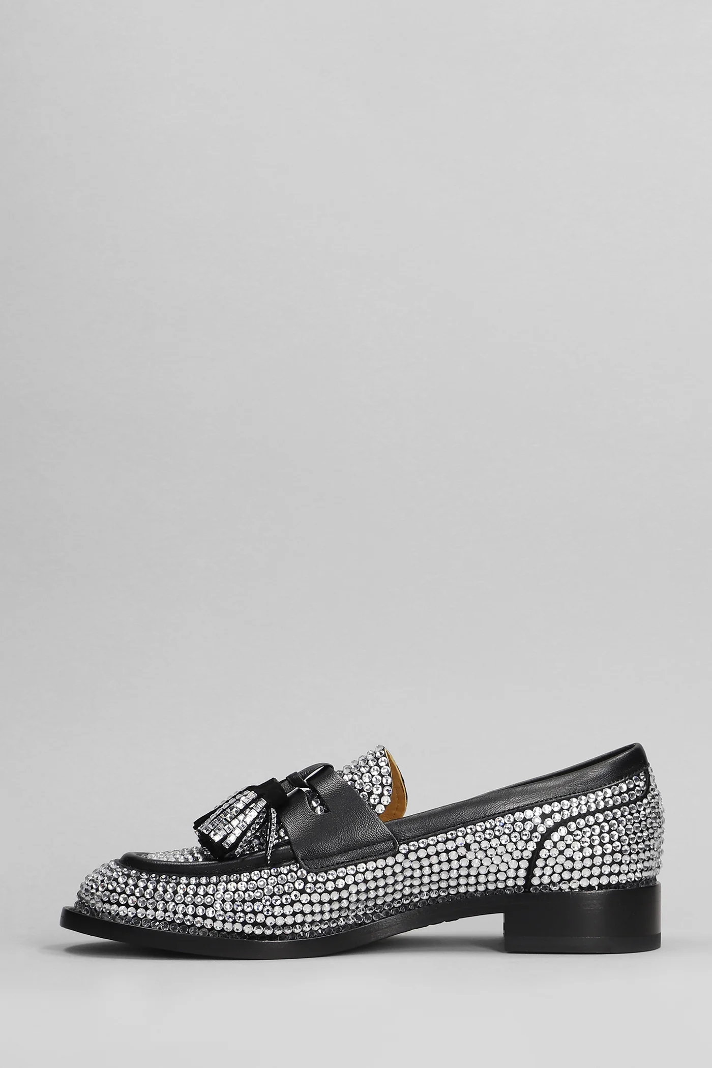 Morgana Loafers in black leather - Image 3