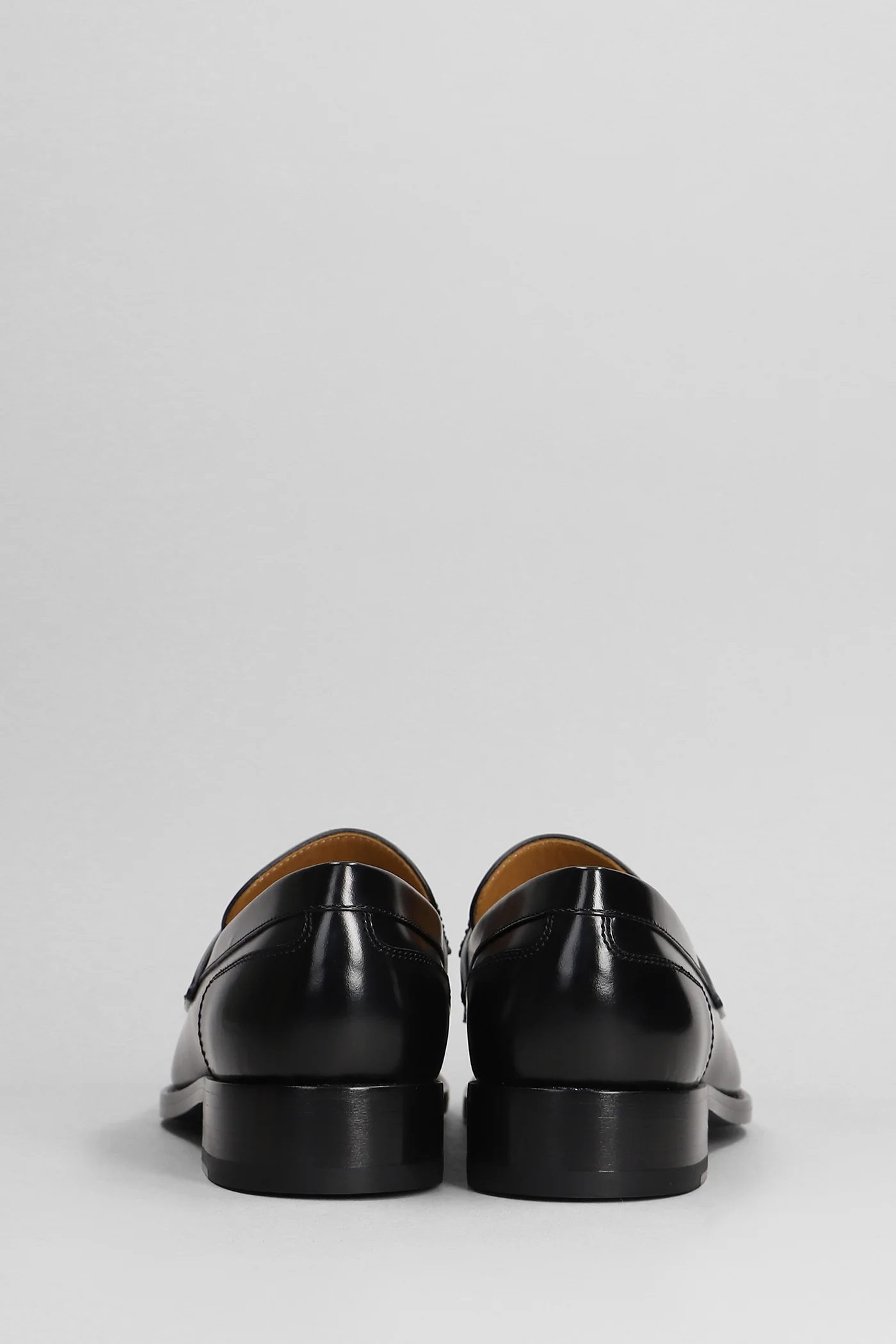 Morgana Loafers in black leather - Image 4