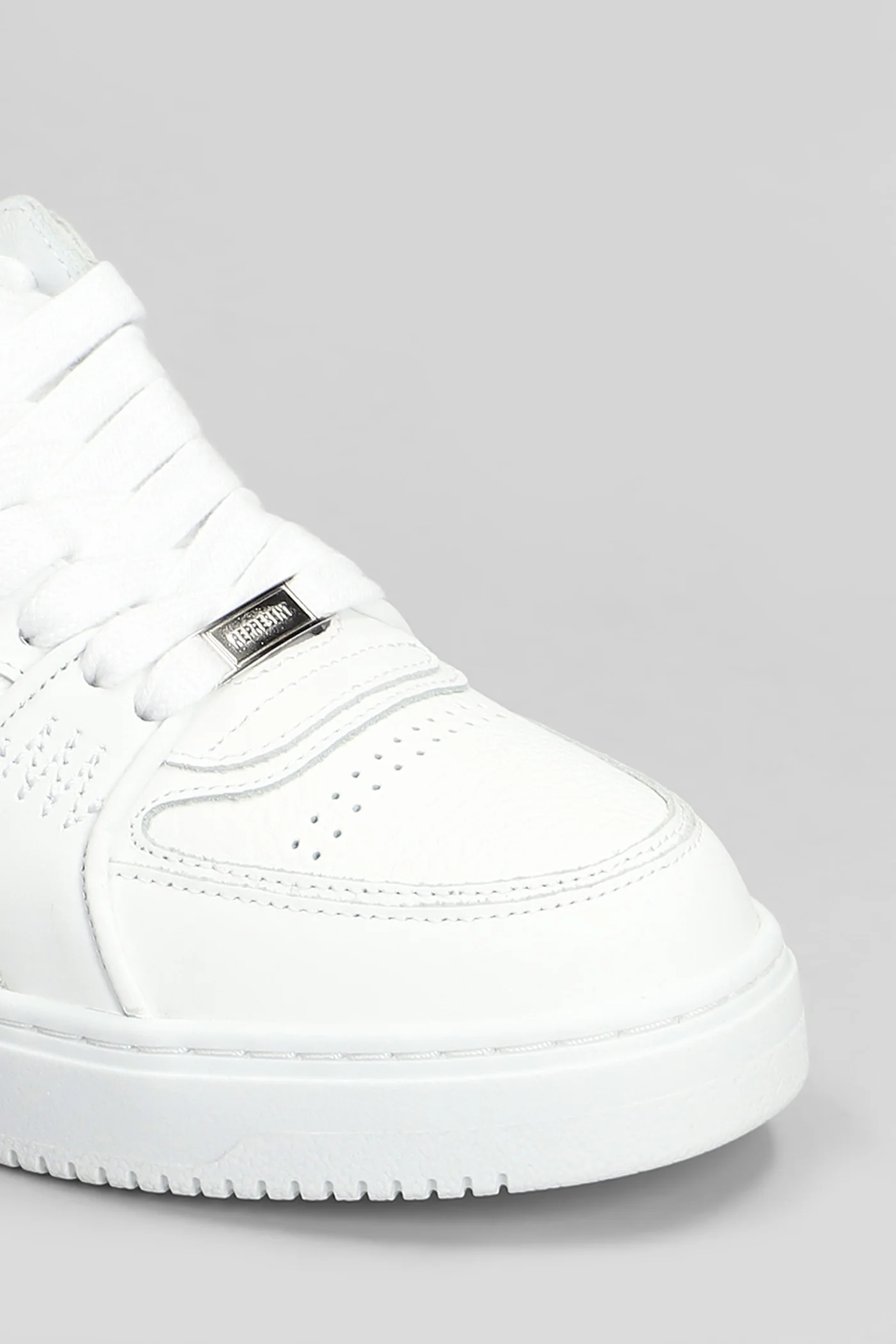 Apex Sneakers in white leather - Image 5