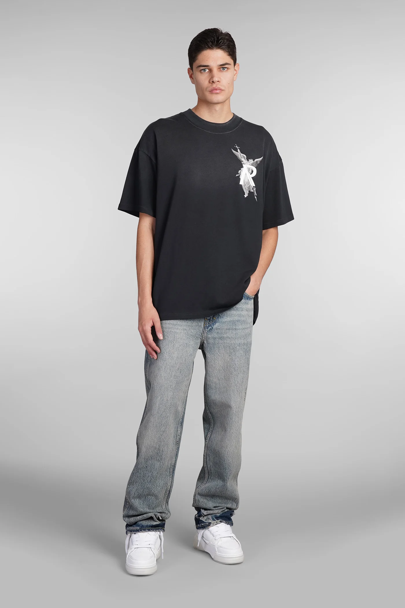 Jeans in blue cotton - Image 2