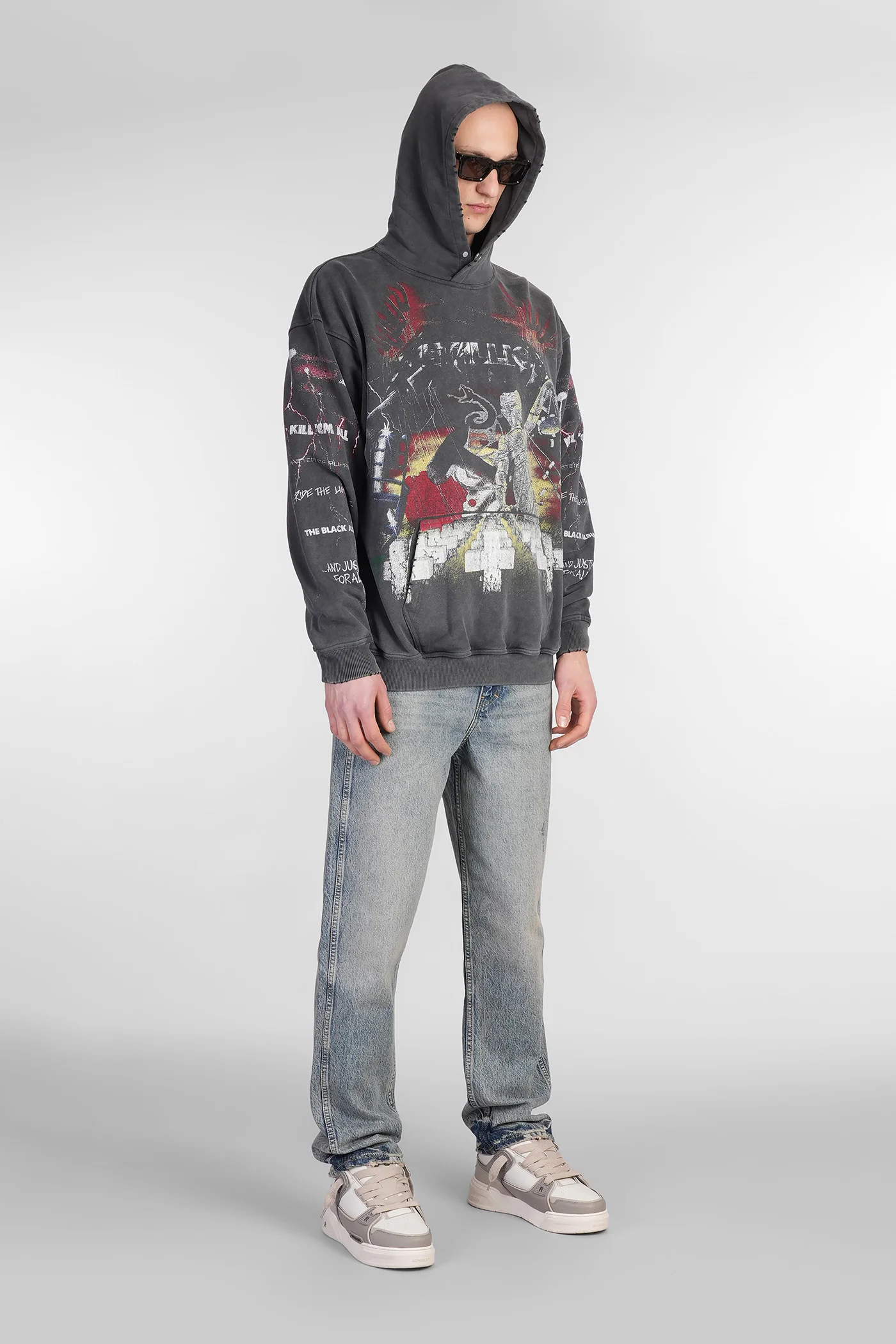 Metallica Sweatshirt in grey cotton - Image 2