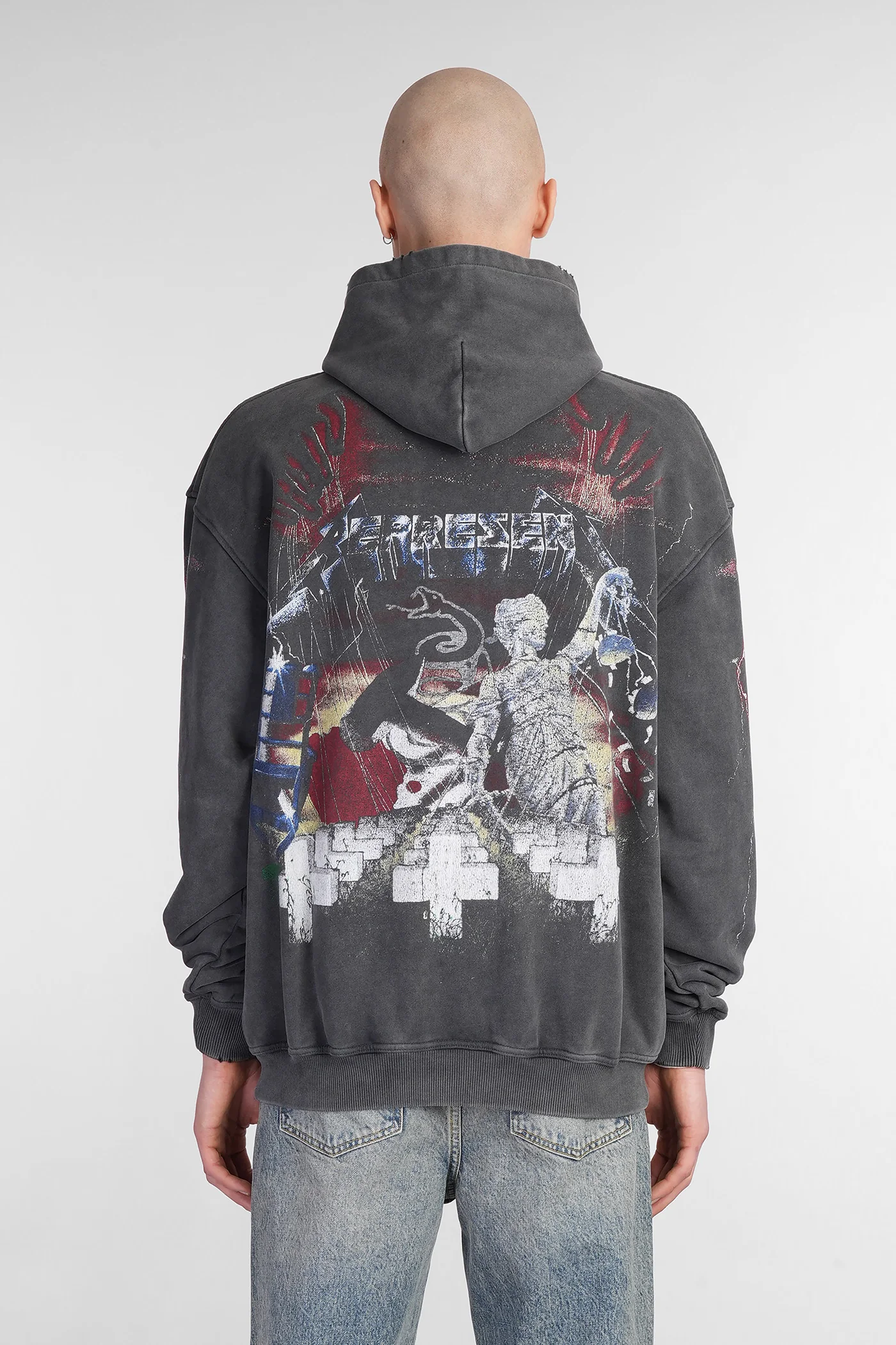 Metallica Sweatshirt in grey cotton - Image 3