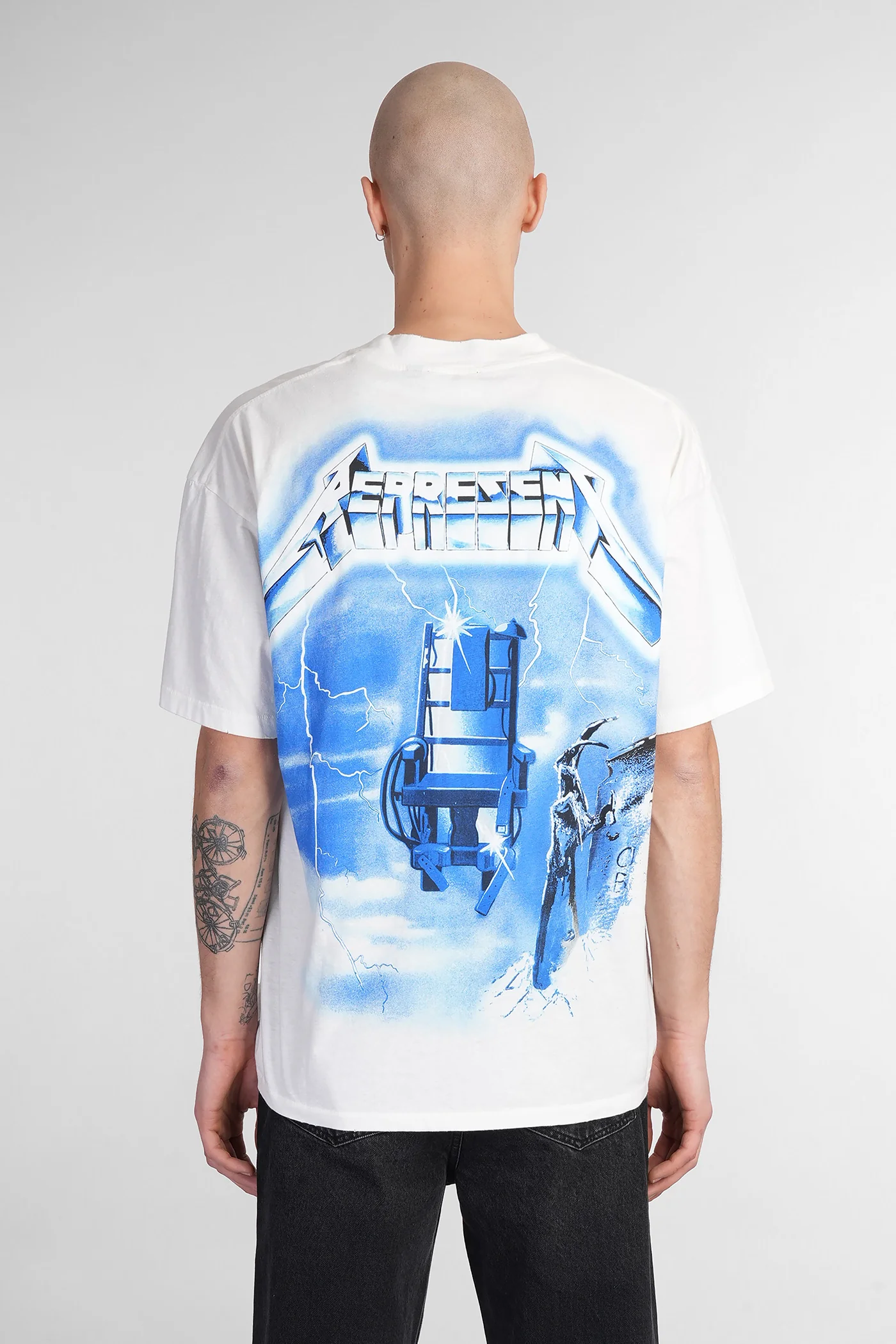 Metallica T-Shirt in white cotton - Image 3