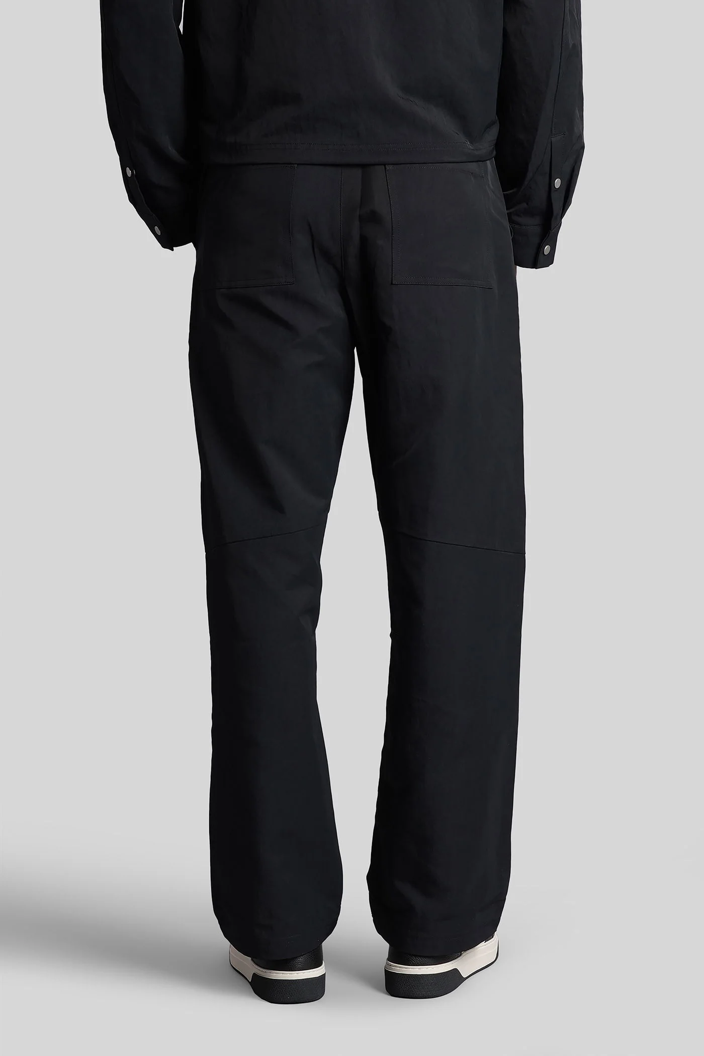 Pants in black nylon - Image 3