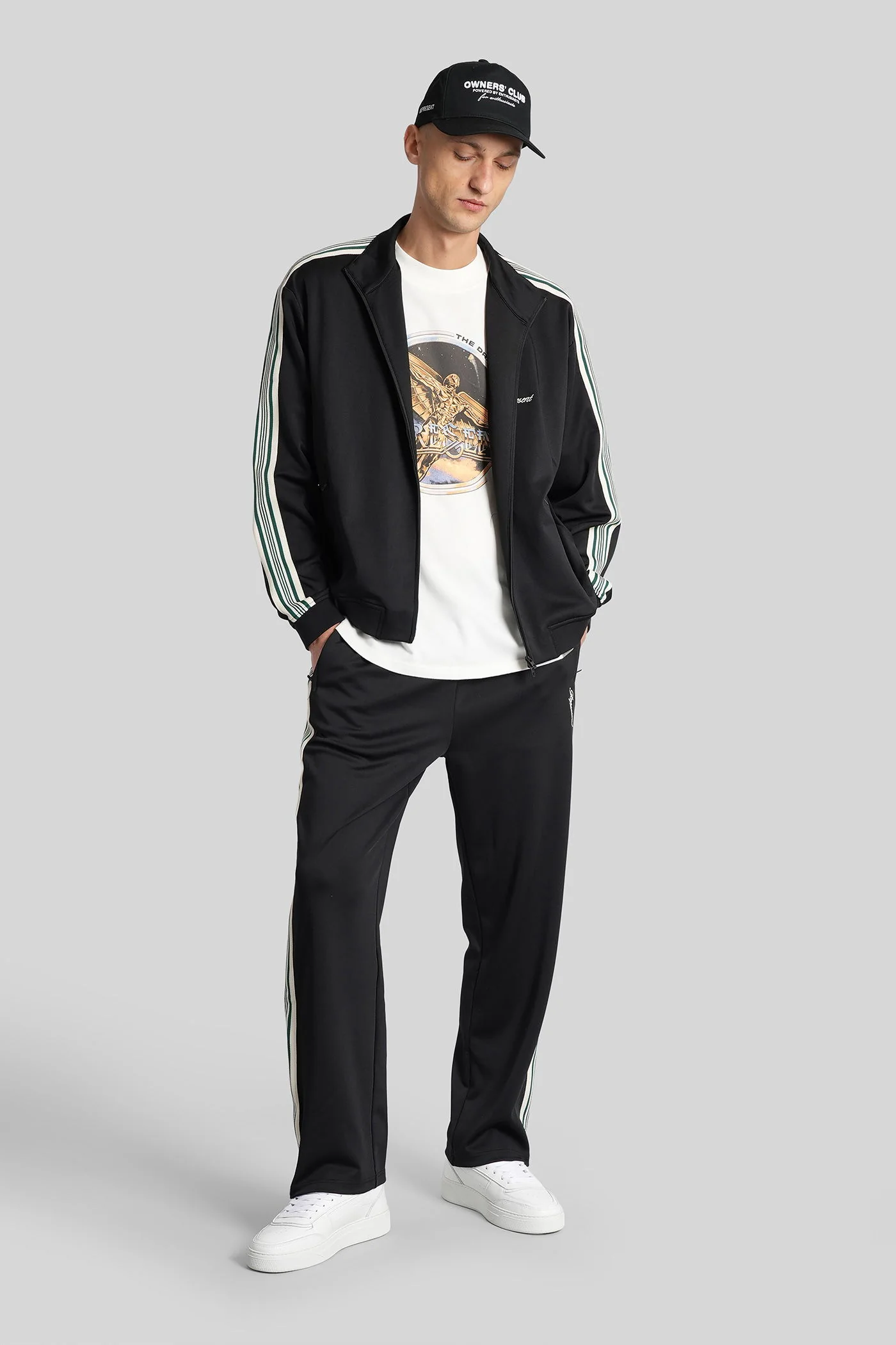 Pants in black polyester - Image 2