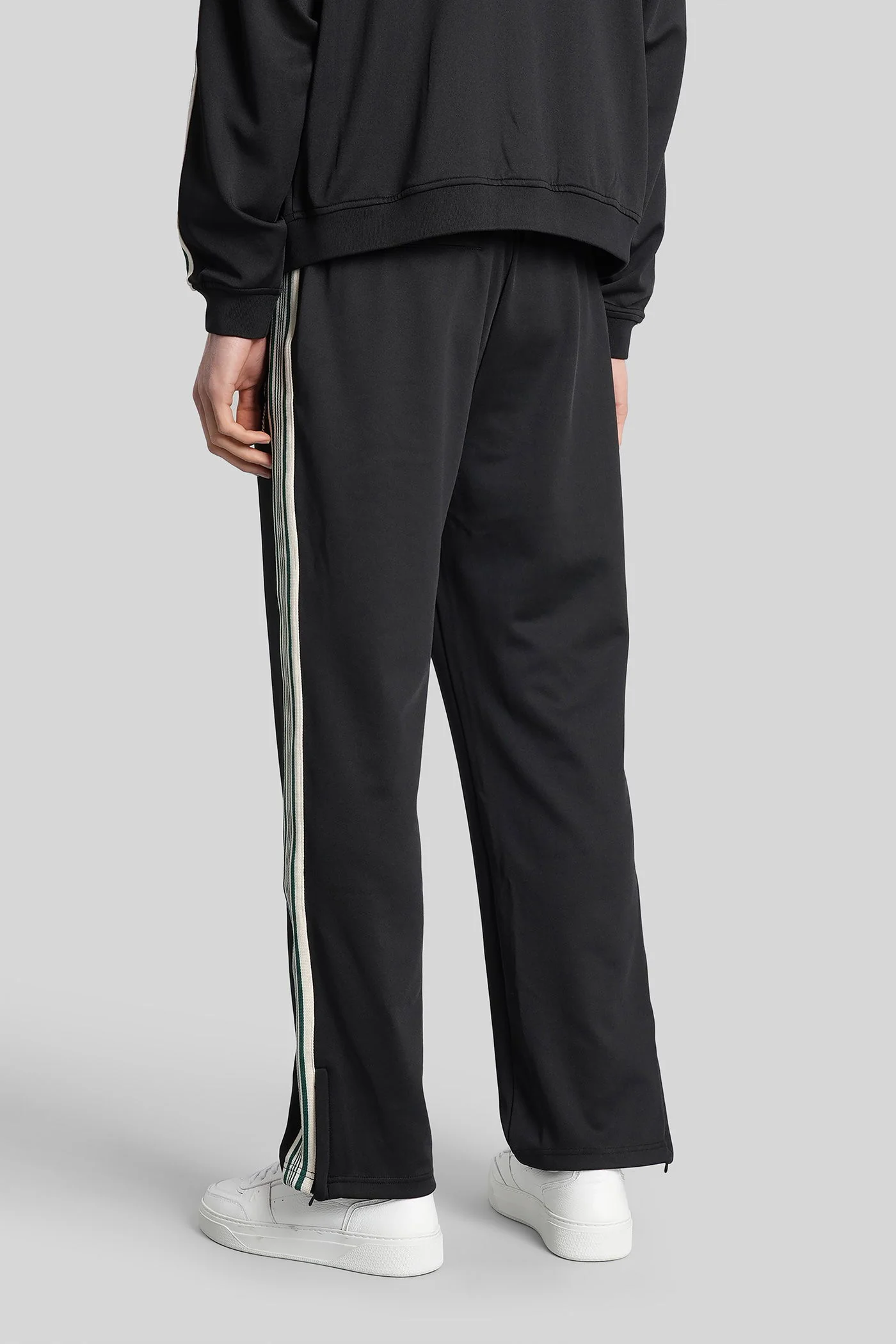 Pants in black polyester - Image 3