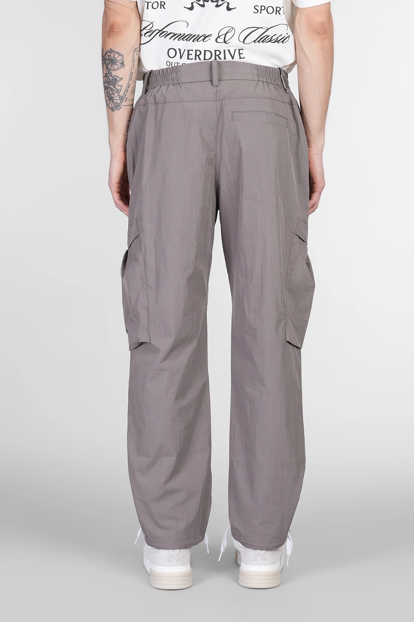 Pants in grey cotton - Image 3