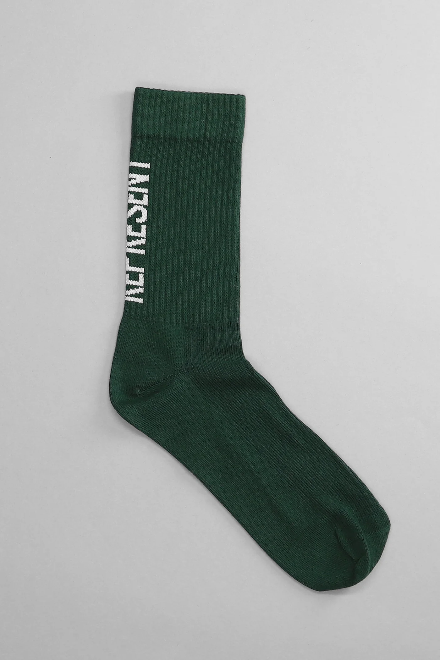 Socks in green cotton - Image 2