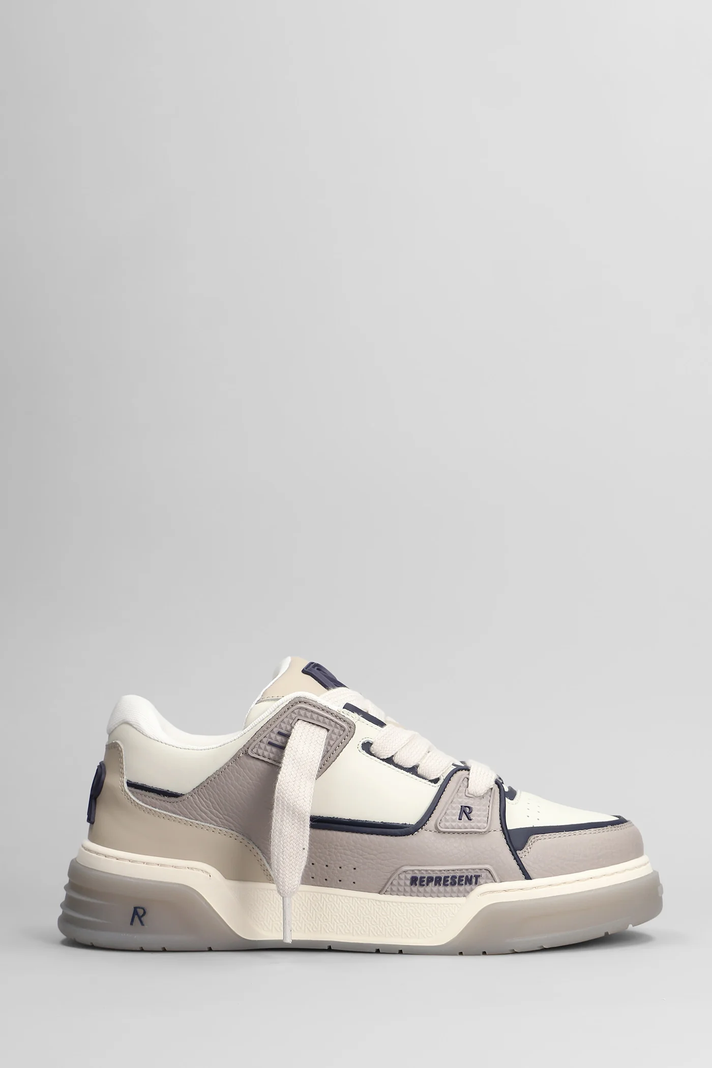 Studio sneaker Sneakers in grey leather