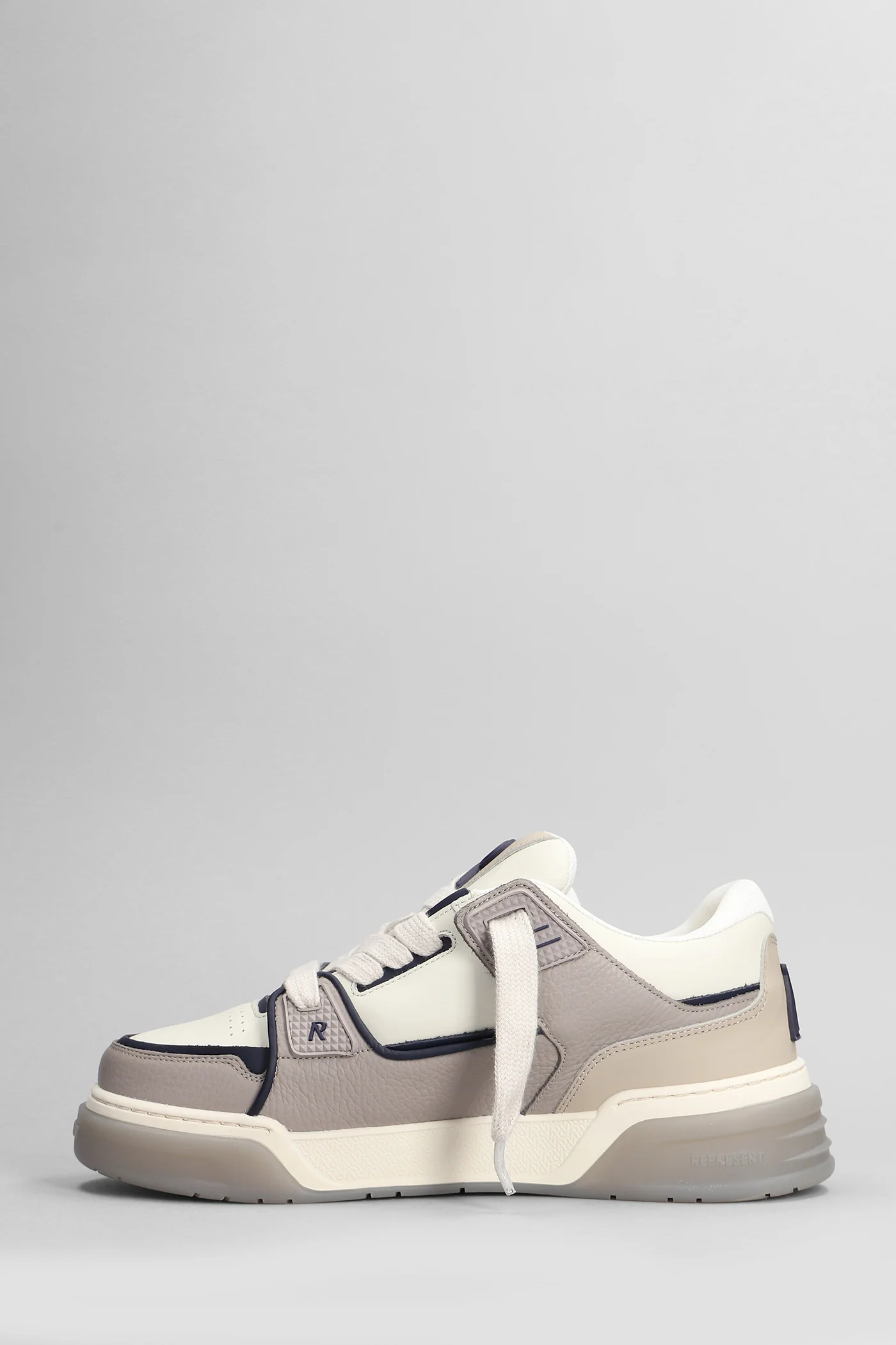 Studio sneaker Sneakers in grey leather - Image 3