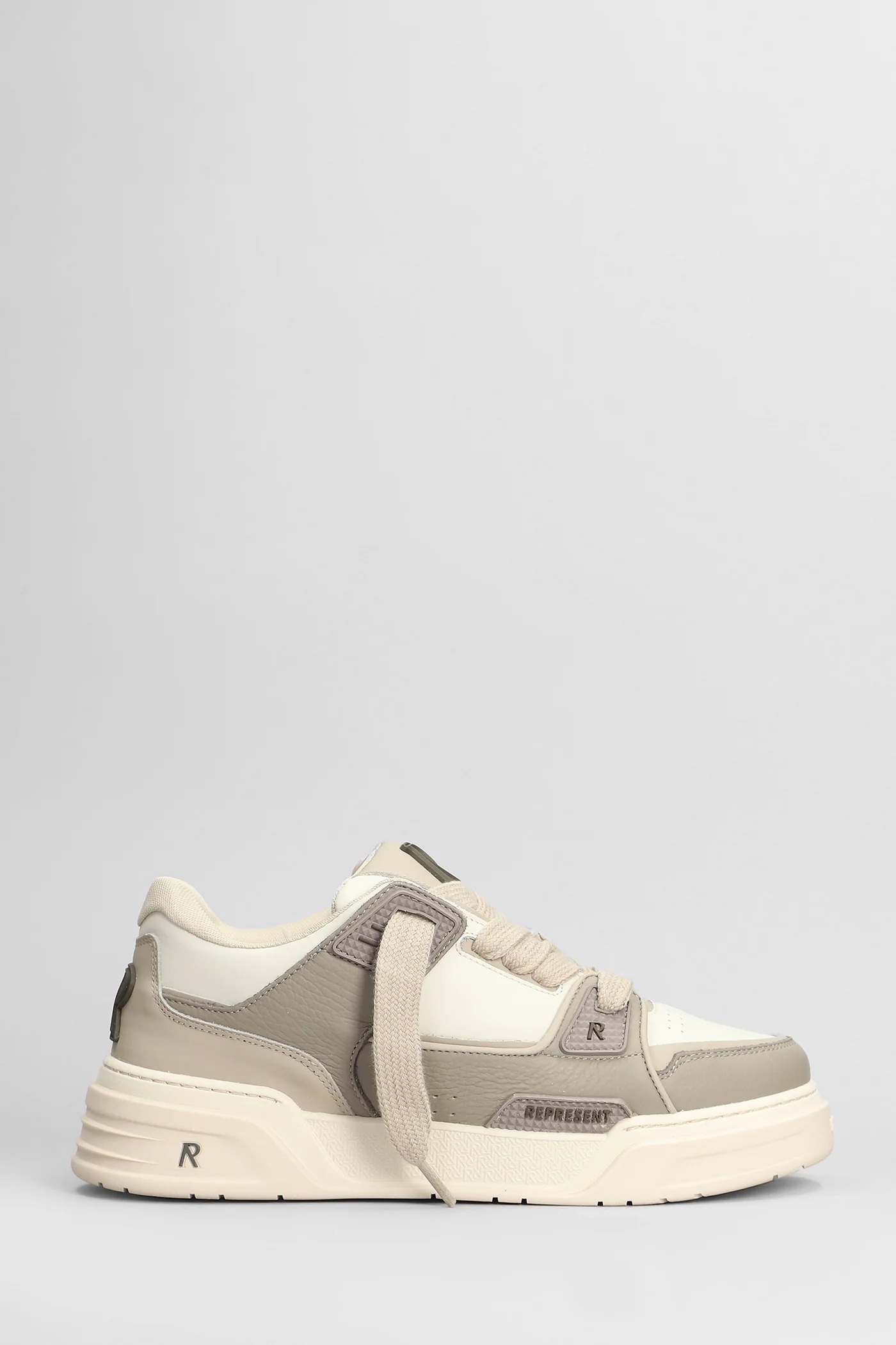 Studio sneaker Sneakers in grey leather