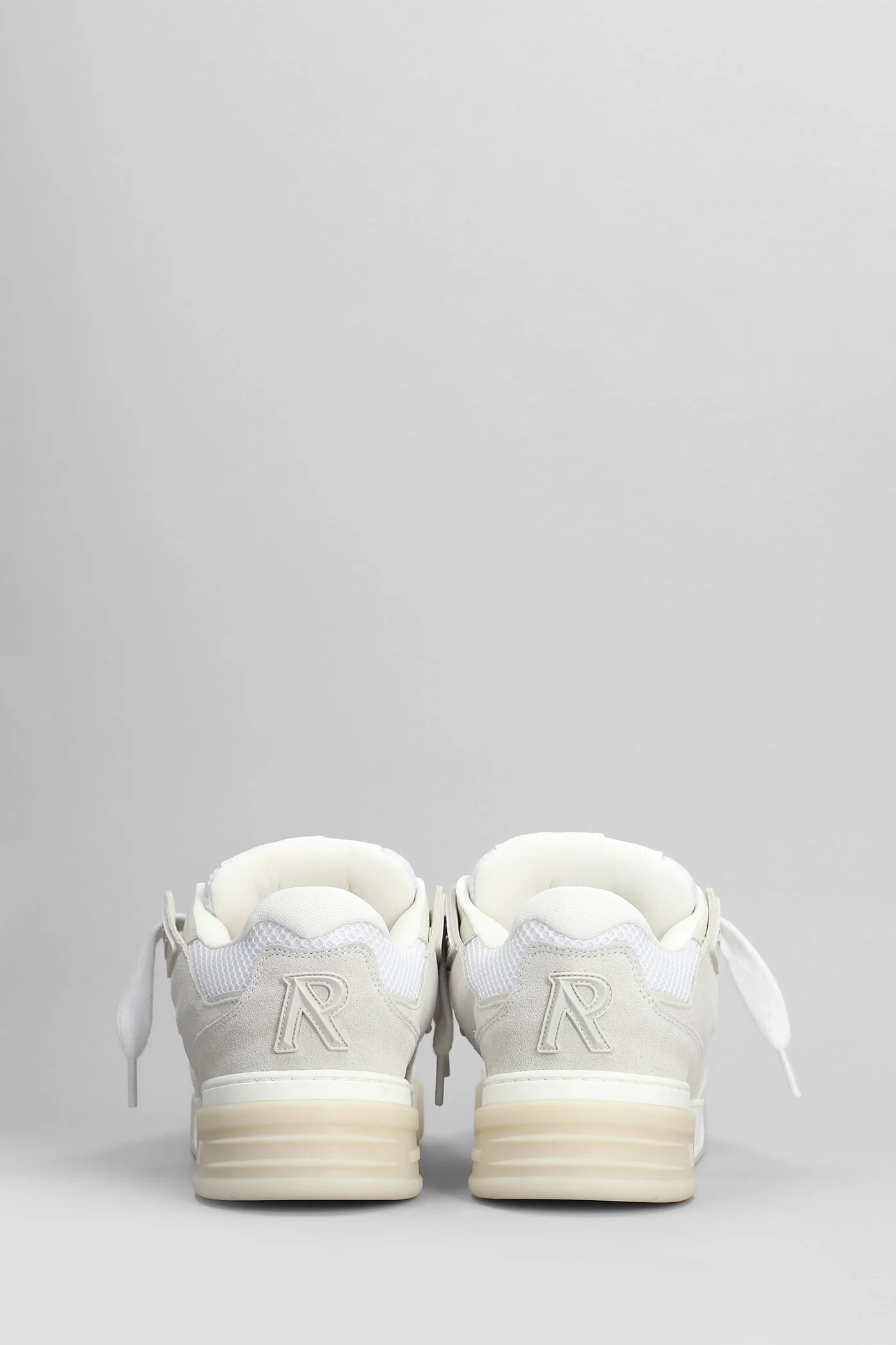 Studio sneaker Sneakers in grey suede and leather - Image 4