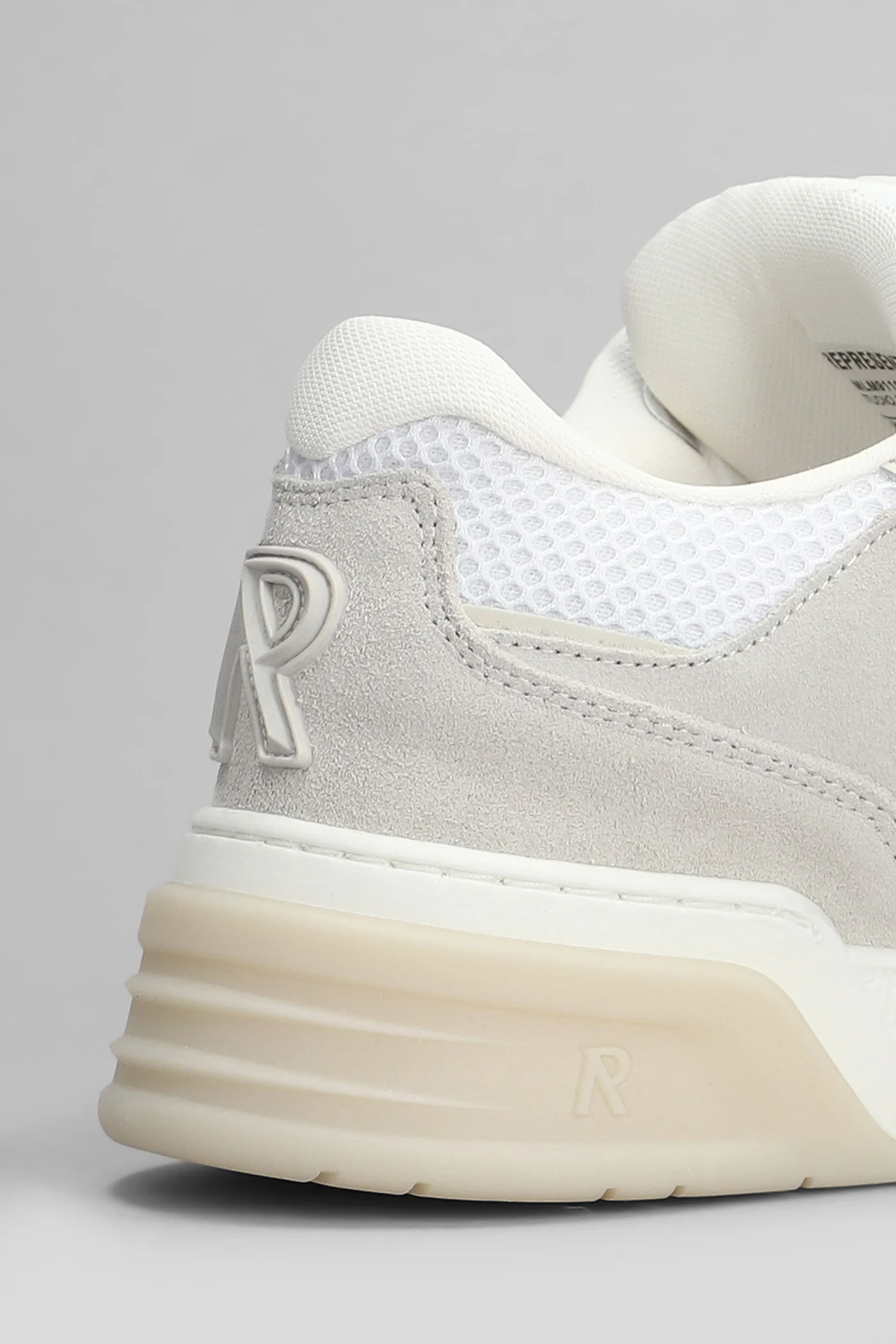 Studio sneaker Sneakers in grey suede and leather - Image 5