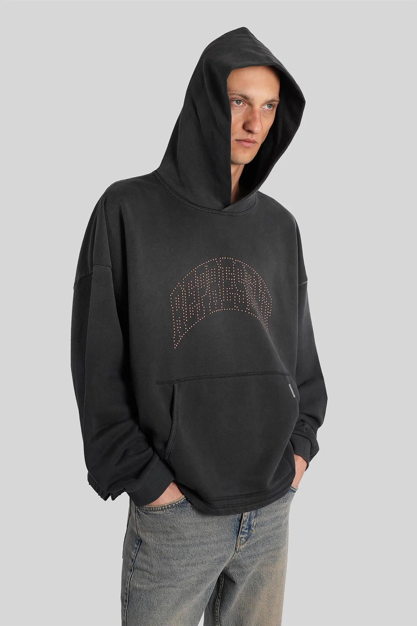 Sweatshirt in black cotton - Image 4
