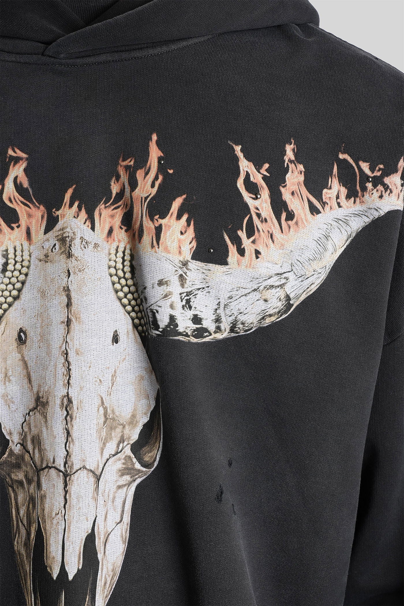 Sweatshirt in black cotton - Image 5