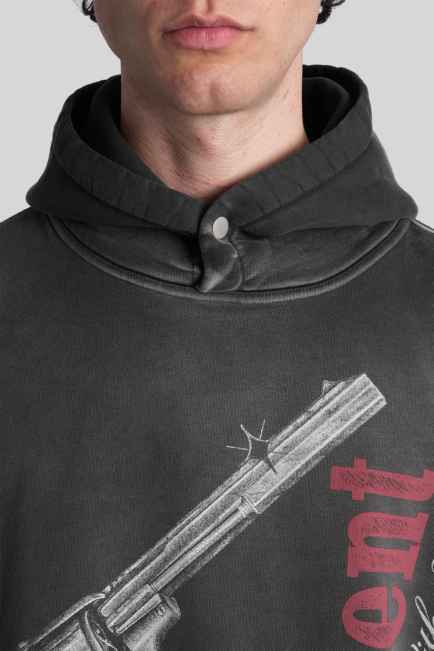 Sweatshirt in black cotton - Image 5