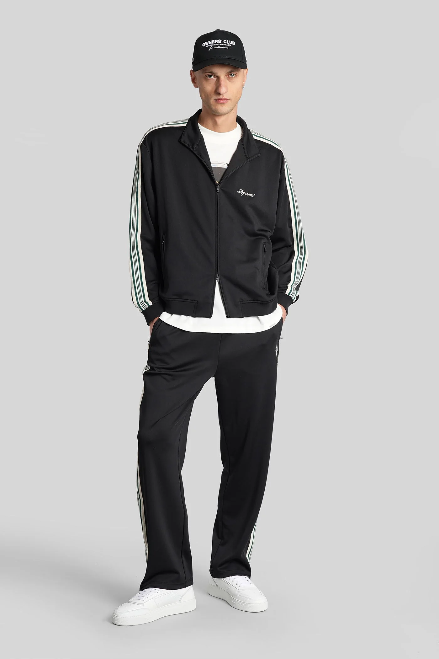 Sweatshirt in black polyester - Image 2