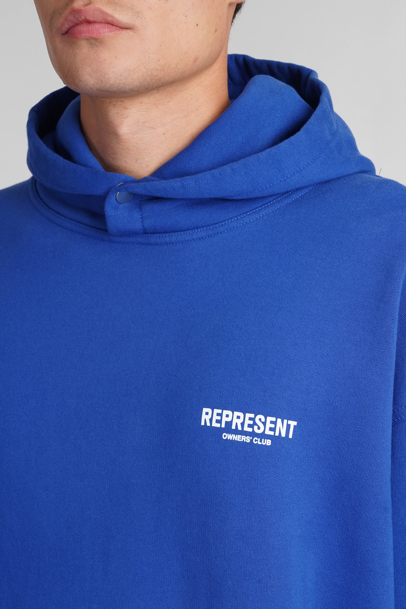 Sweatshirt in blue cotton - Image 5