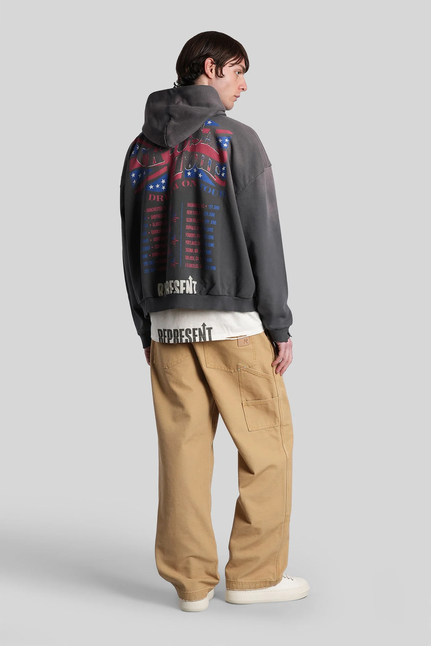 Sweatshirt in grey cotton - Image 2