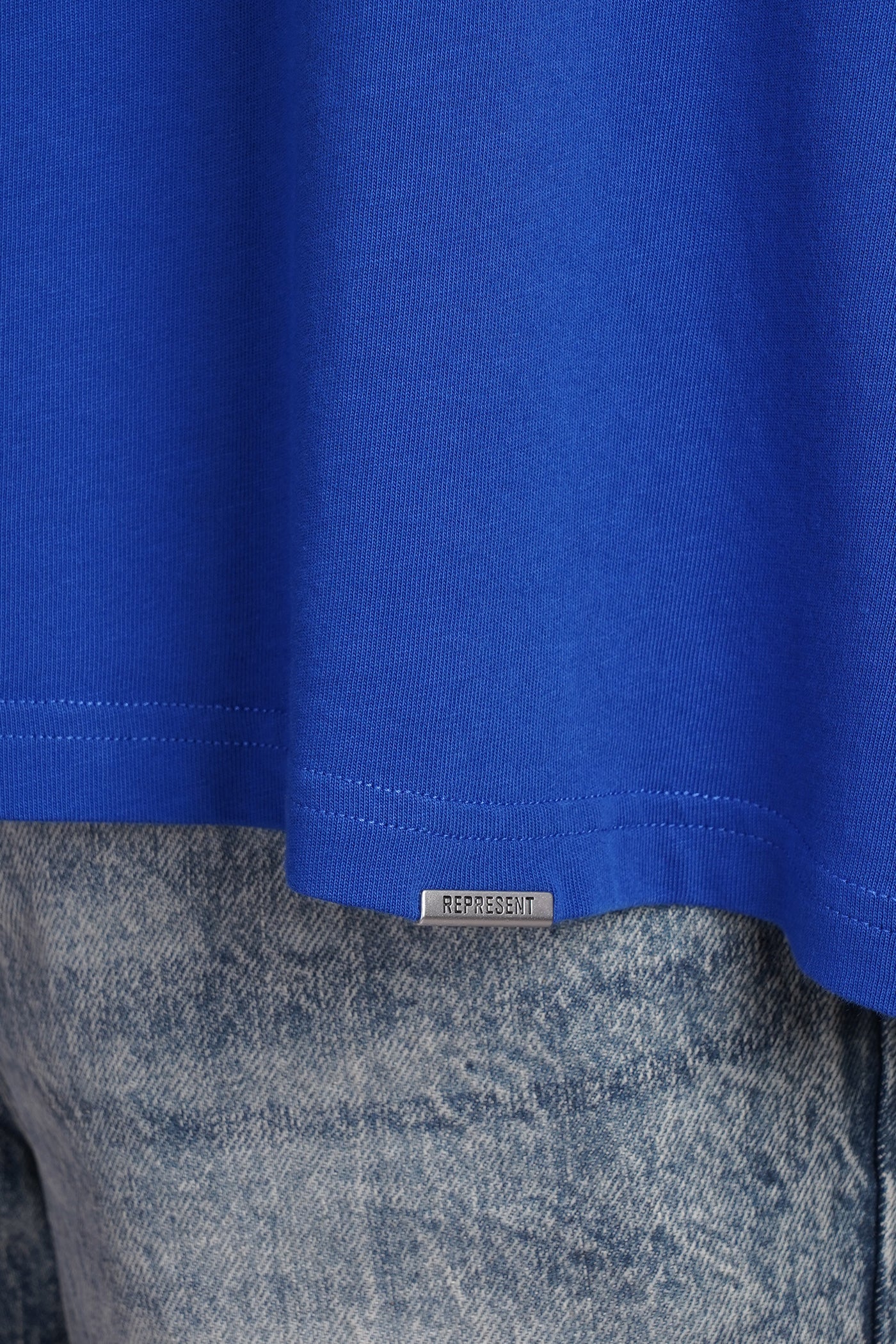T-Shirt in blue cotton - Image 5