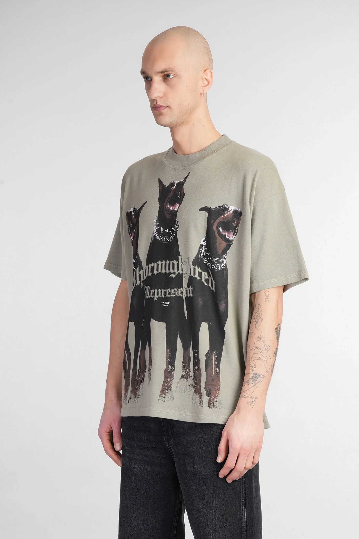 T-Shirt in green cotton - Image 4